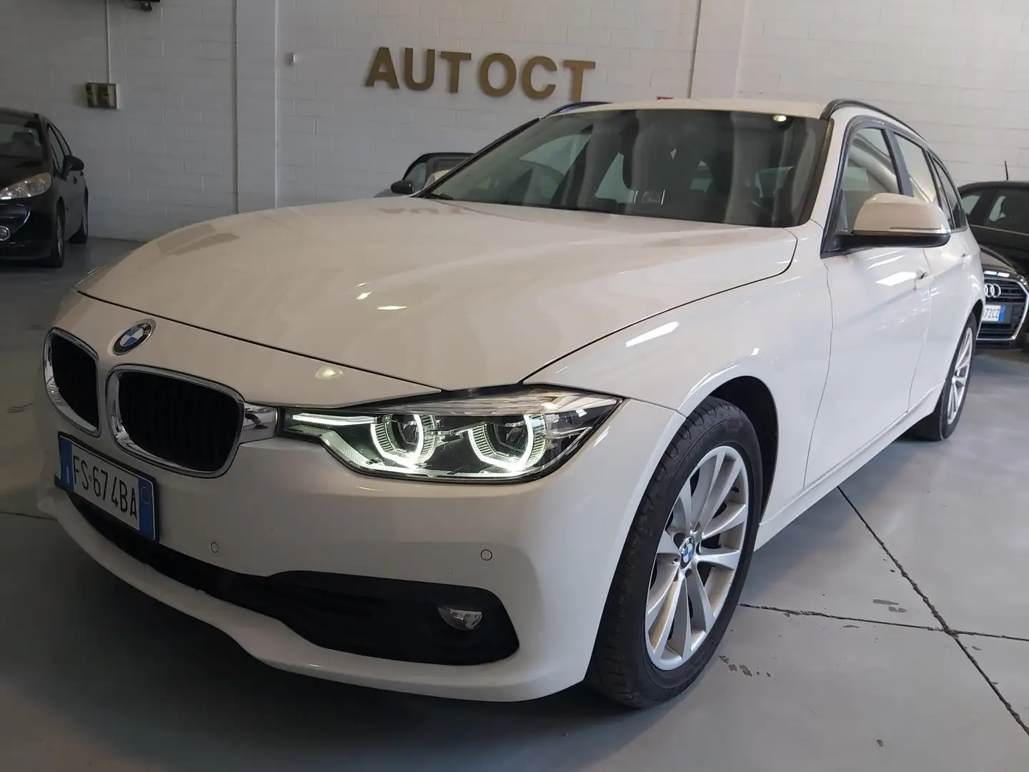 BMW 318 318d Touring Sport - EURO 6 C Bianco - 1