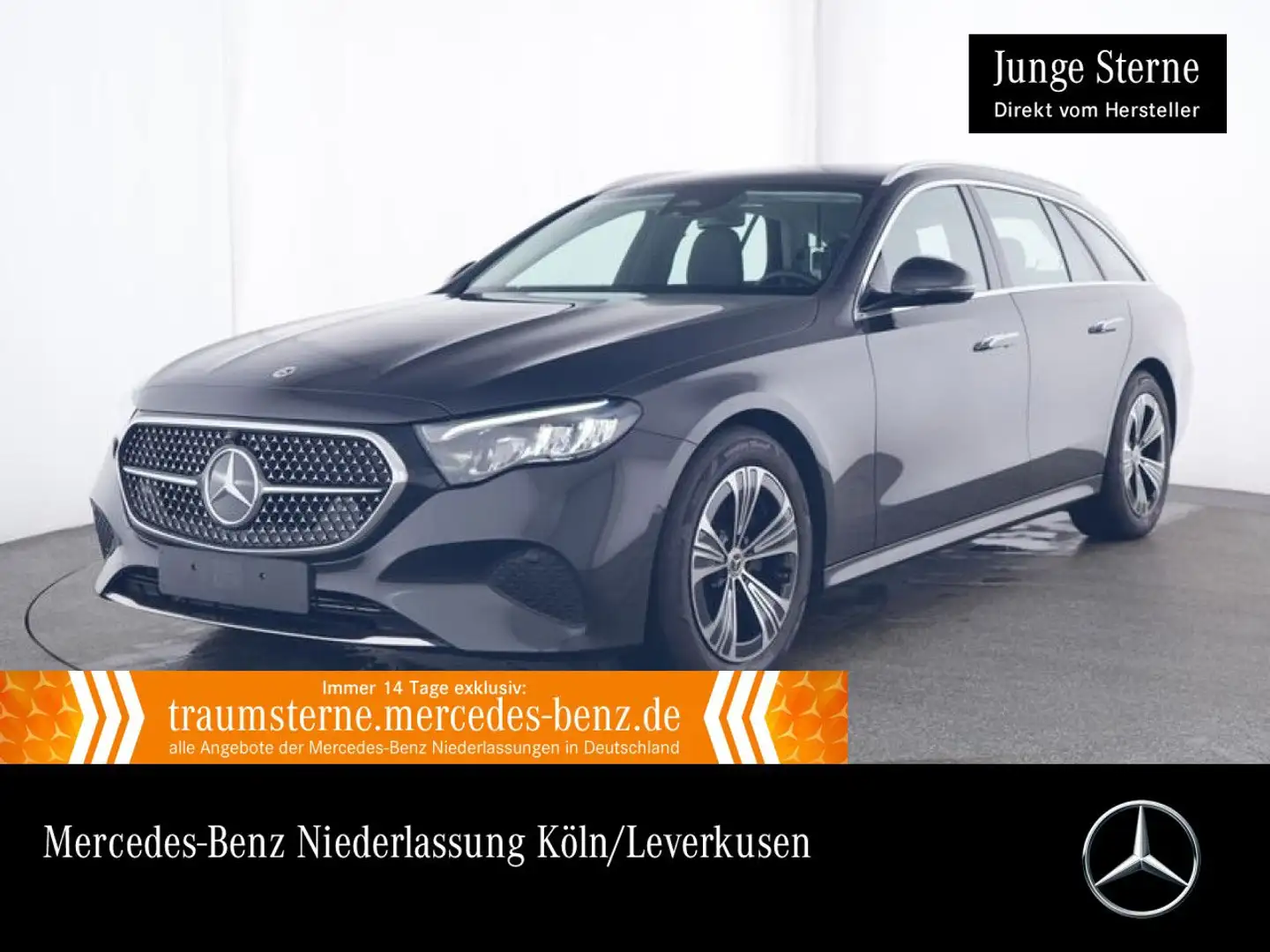 Mercedes-Benz E 200 T Avantgarde Distr. LED Kamera Spurhalt-Ass Grijs - 1