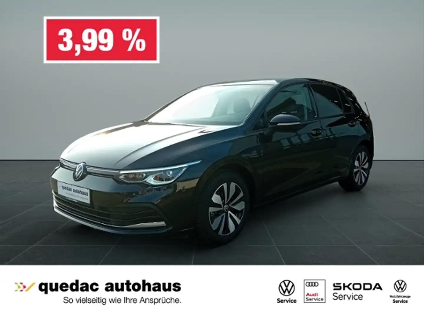 Volkswagen Golf VIII 1.5 TSI Move LED-PLUS NAVI ACC Noir - 1