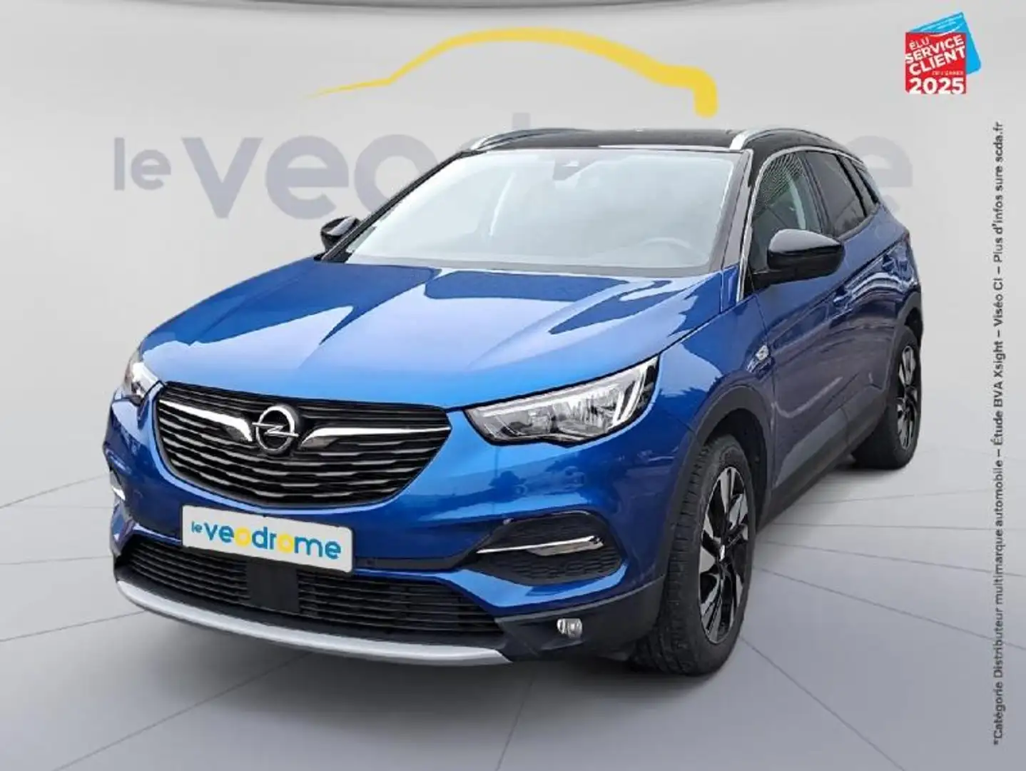 Opel Grandland X 1.2 Turbo 130ch Design Line Bleu - 1