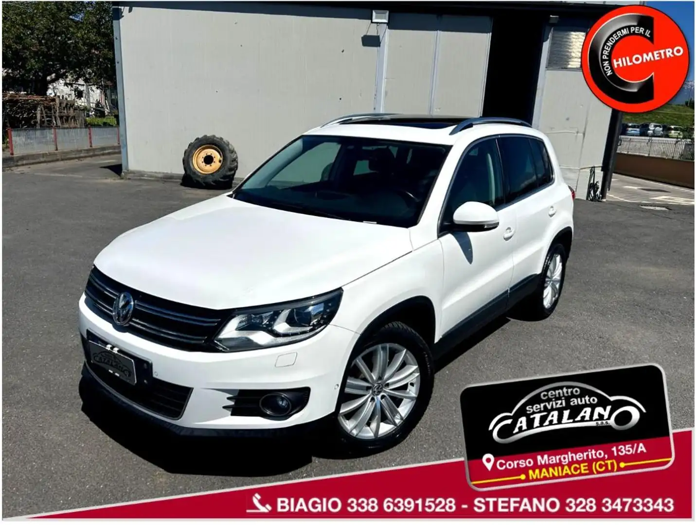 Volkswagen Tiguan TDI 140 CV Sport & Style BlueMotion Technology White - 1