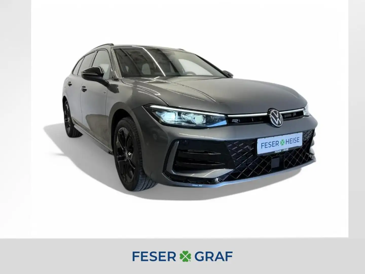 Volkswagen Passat R-Line 2,0 l TDI DSG/LED/Harman Kardon/Sitzhzg./AH Grau - 1