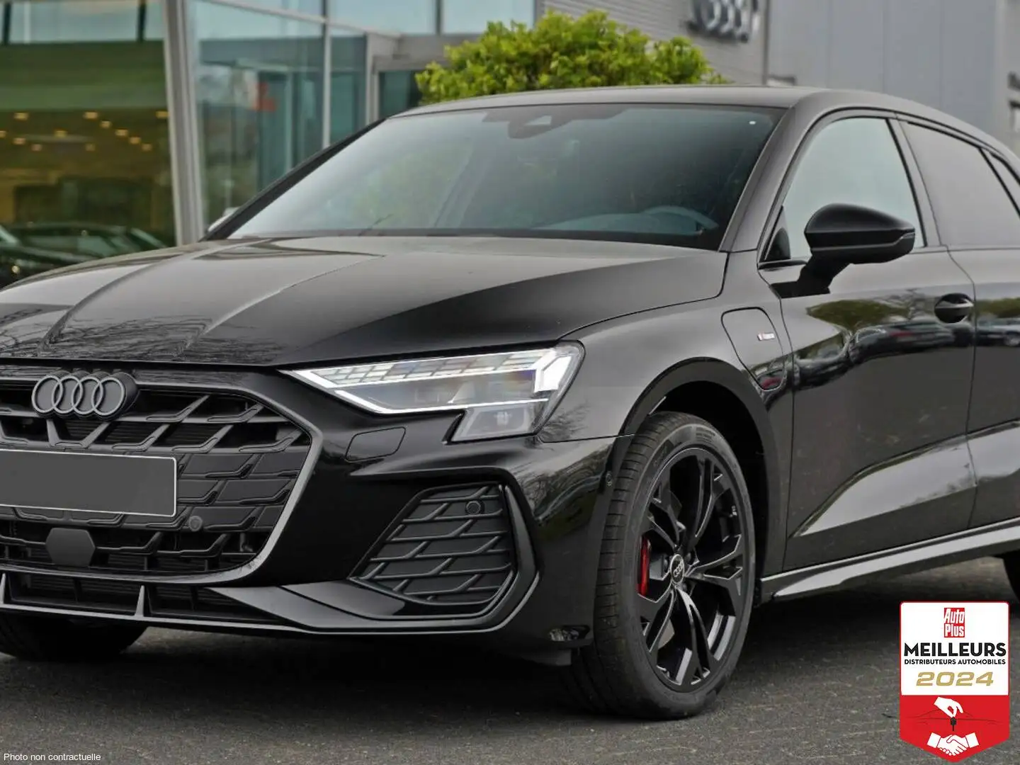 Audi A3 TFSI e Hybride Rechargeable 272 S Tronic 6 S Line  Noir - 1