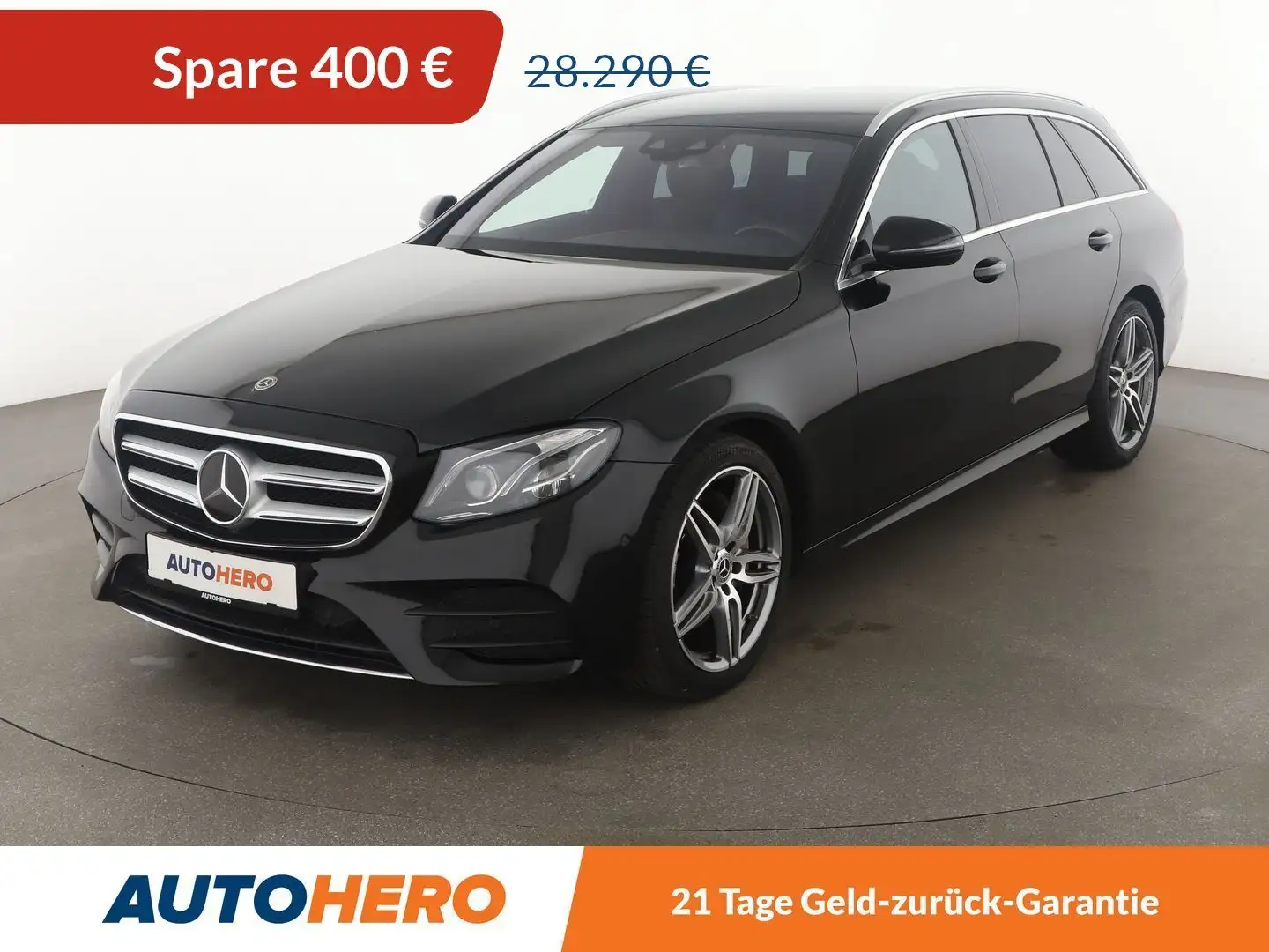 Mercedes-Benz E 220 E 220 d T 4Matic AMG Line Aut.*NAVI*LED*ACC*CAM* Noir - 1