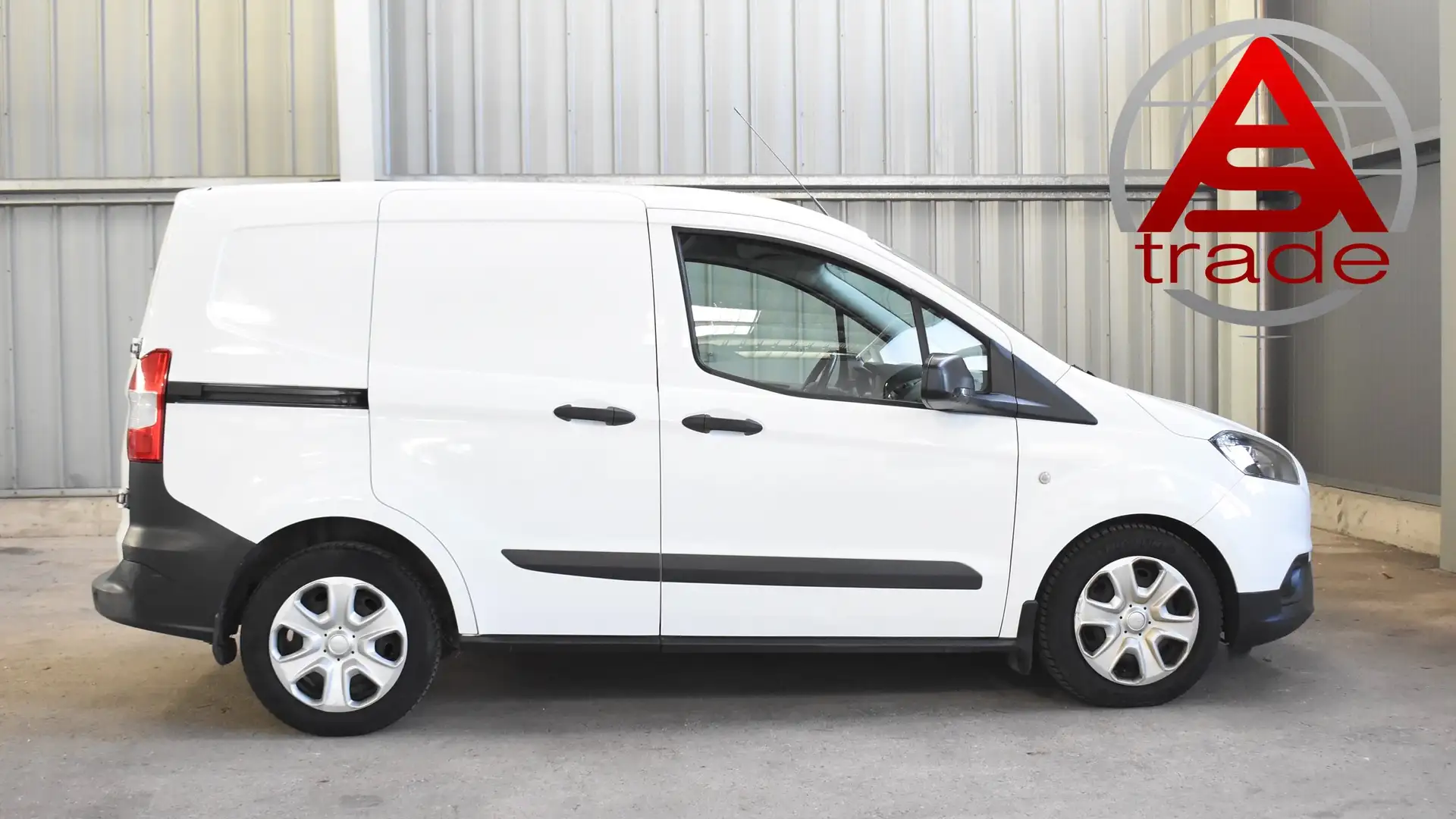 Ford Courier*1,0*Leichter Hagelschaden* Weiß - 1