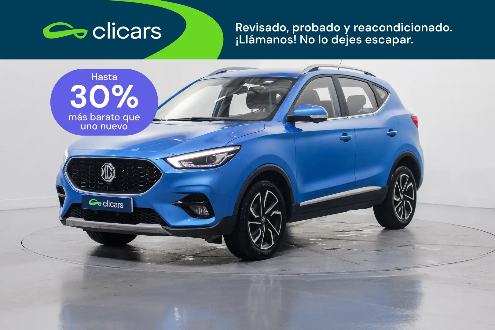 MG ZS 1.5 VTi-Tech Luxury 78kW Azul - 1
