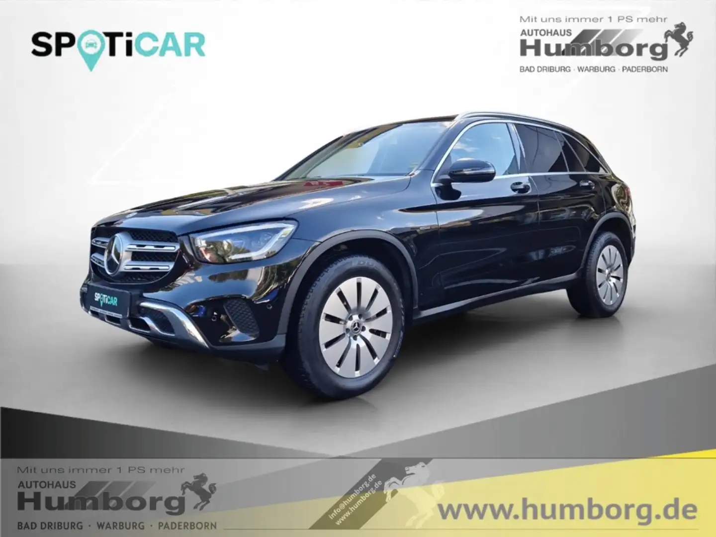 Mercedes-Benz GLC 300 e 4Matic AHK-klappbar Digitales Cockpit LED Blendf Schwarz - 1