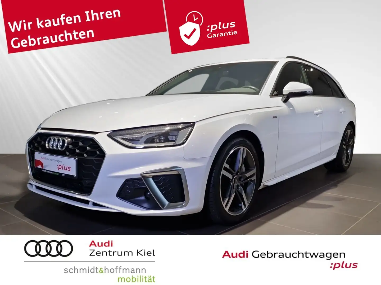 Audi A4 Avant 40 TDI S-line S-tronic Panorama Navi+ Klima Weiß - 1