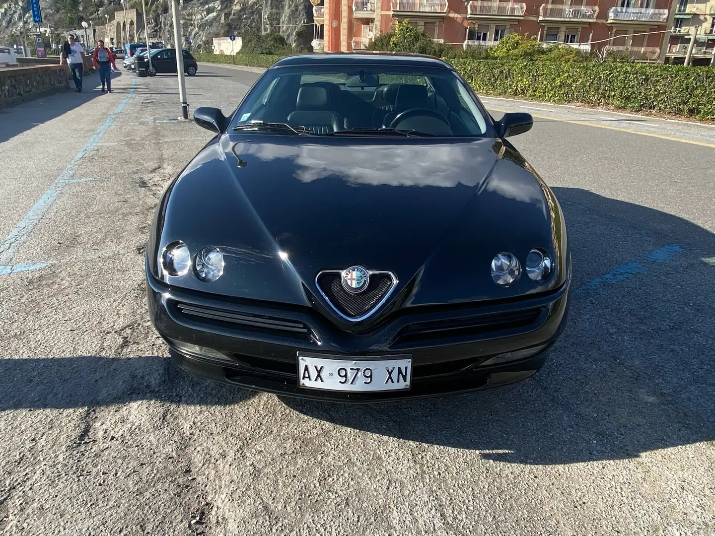 Alfa Romeo GTV 2.0 16v ts Lusso c/pelle Momo Zwart - 1