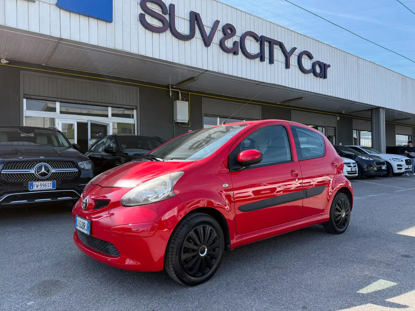 Toyota Aygo Aygo 5p 1.0 NEOPATENTATI Rosso - 1