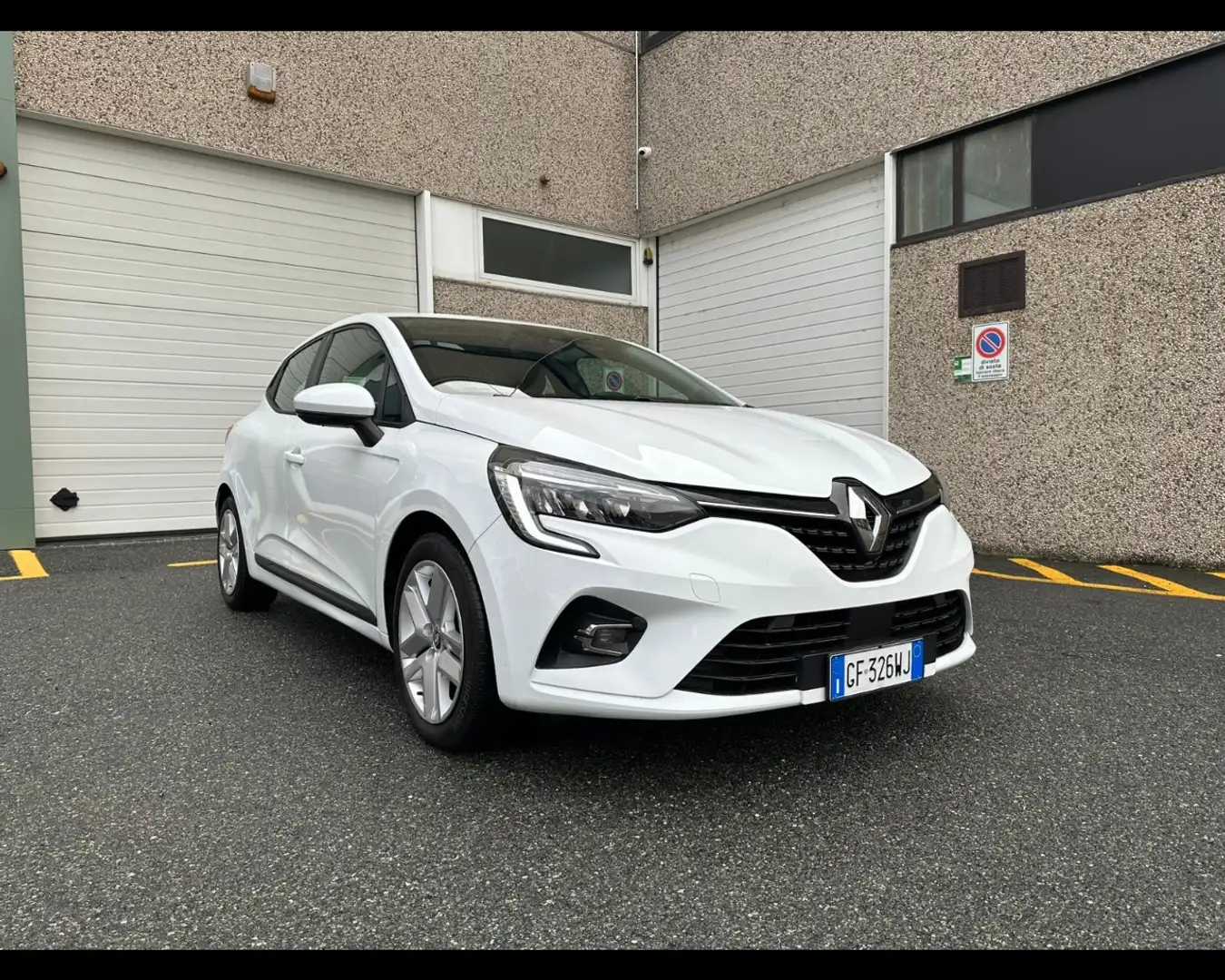 Renault Clio 1.6 E-TECH HYBRID ZEN 140CV AUTO MY21 Weiß - 1
