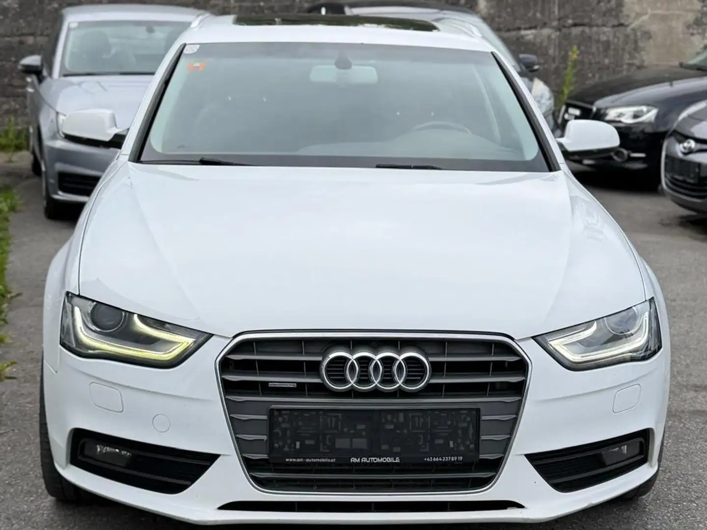 Audi A4 Ambiente quattro Weiß - 2