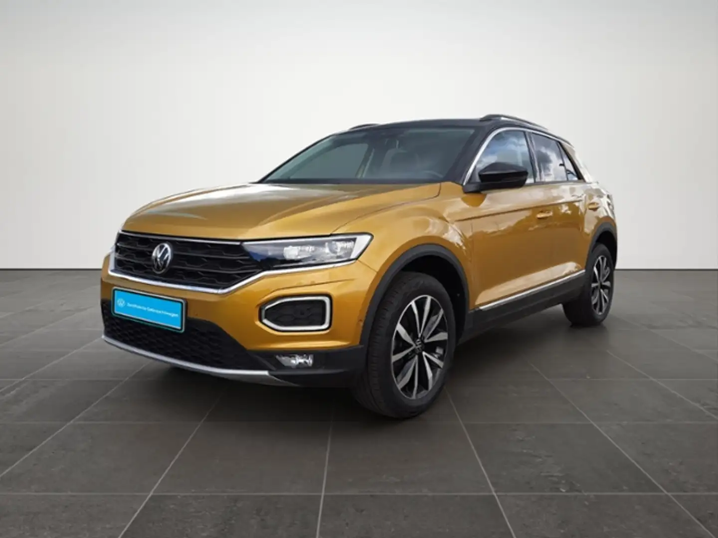 Volkswagen T-Roc 1.5TSI DSG Style LED/AHK/Kamera/App Gelb - 2