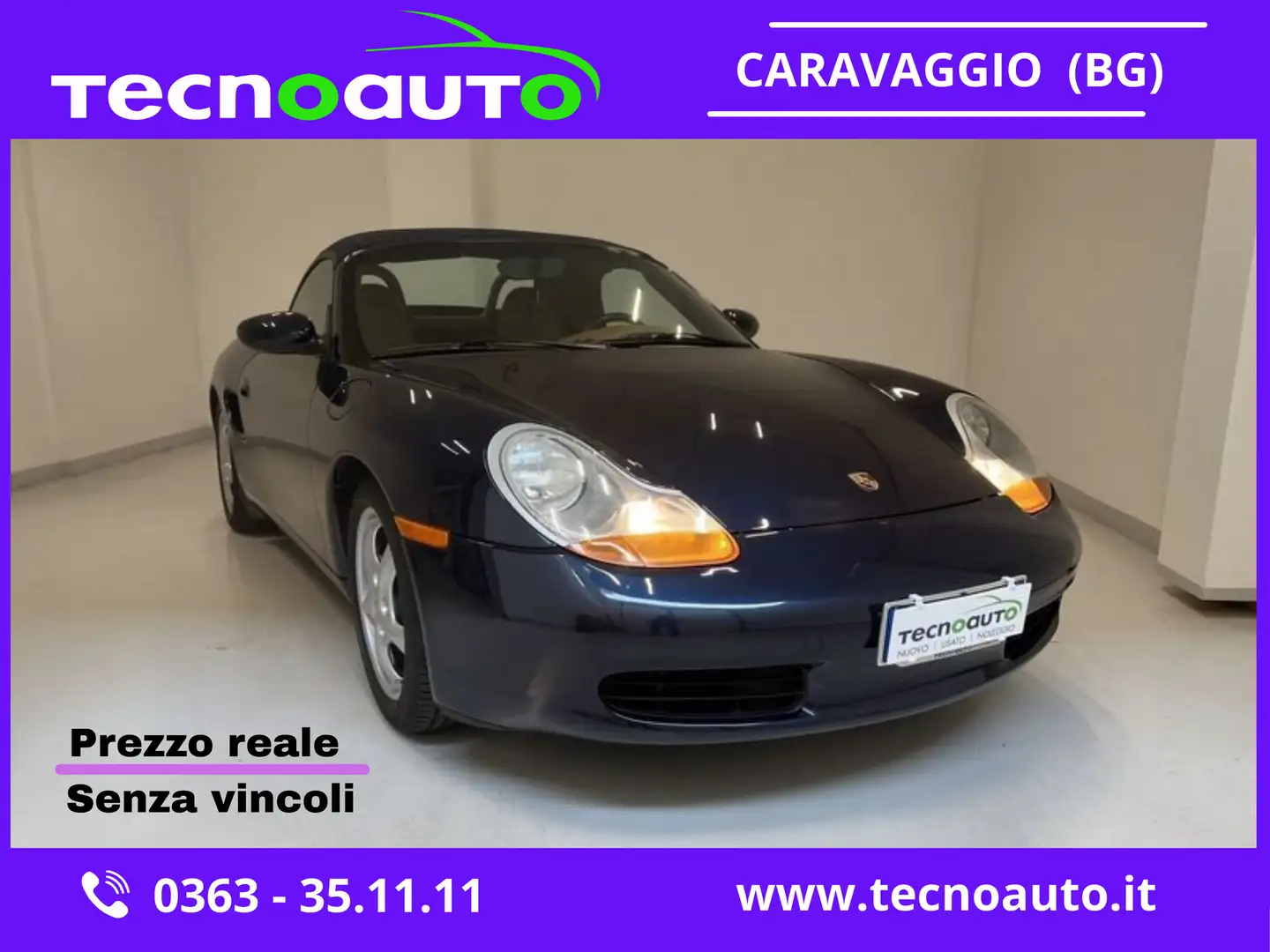 Porsche Boxster Boxster 2.7i 24V Tiptronic Bleu - 1