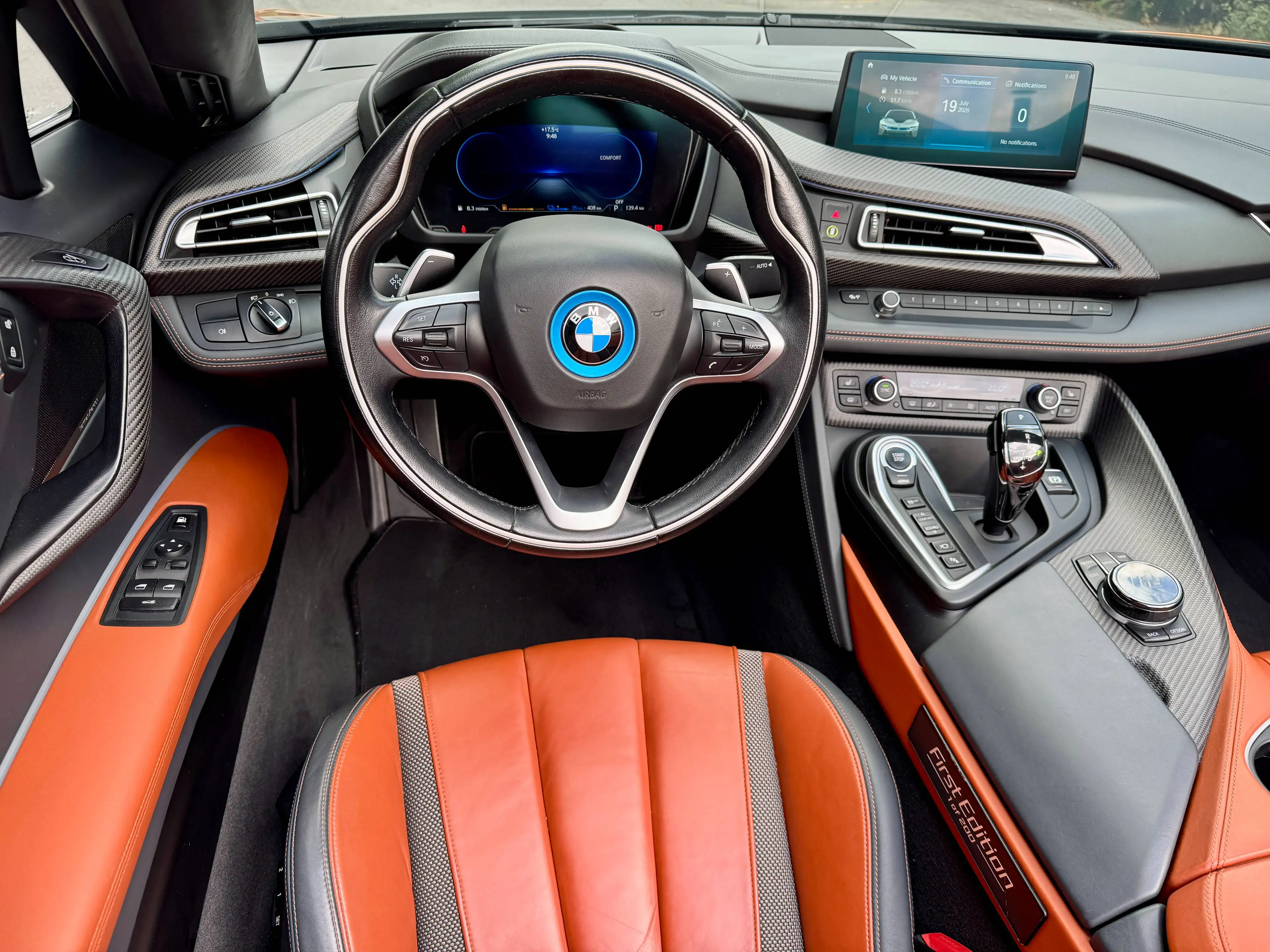 BMW i8 Roadster PHEV First Edition/Harman Kardon/HUD — photo 13