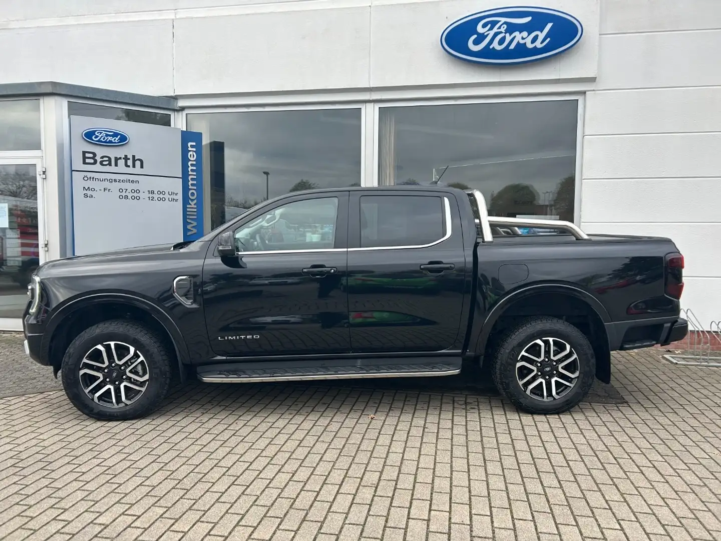 Ford Ranger 2.0 Ecoblue Doppelkabine Limited 2xKlima Schwarz - 2