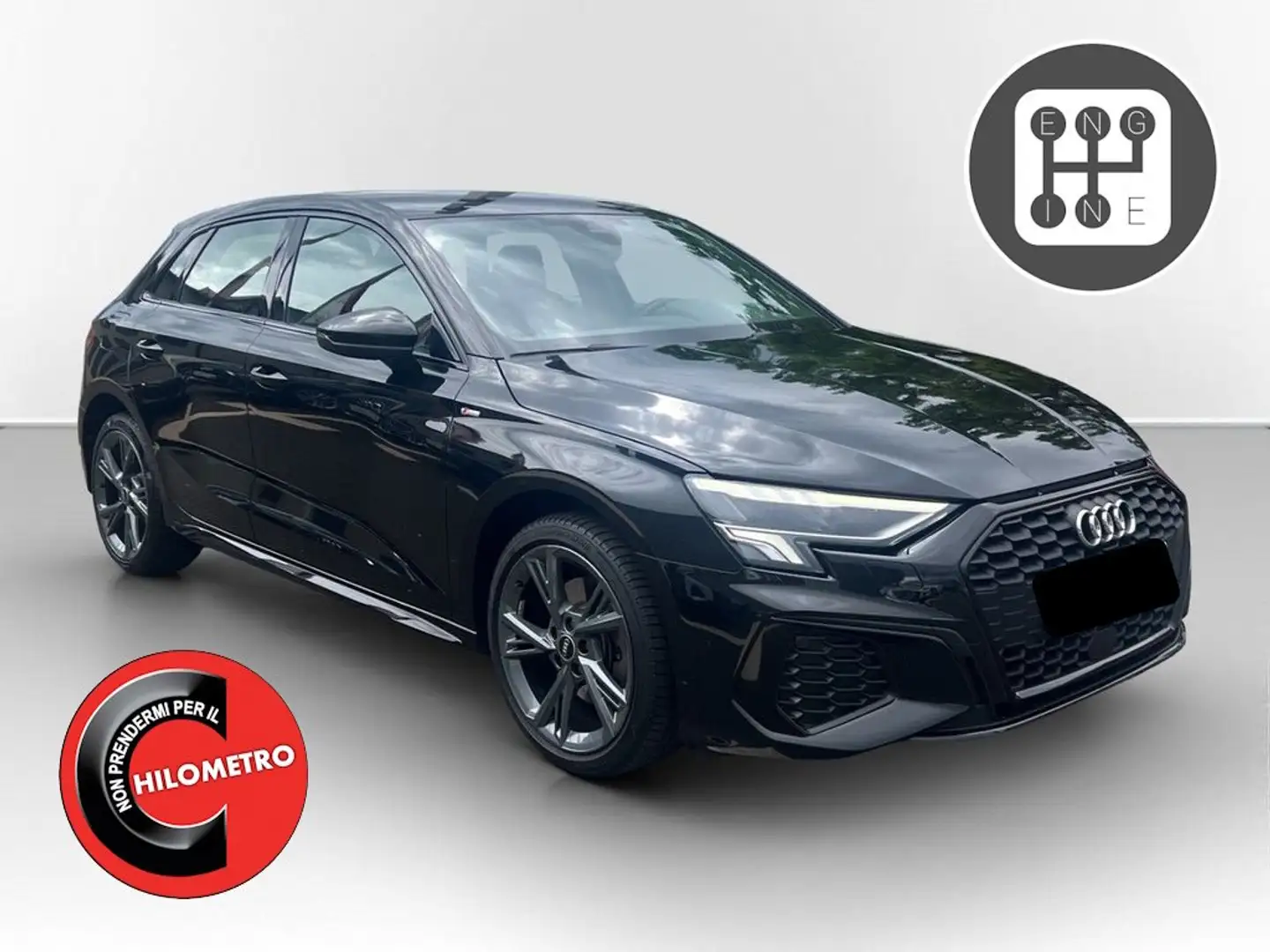 Audi A3 Sportback 40 tfsi e S line *Prezzo Reale* Nero - 1