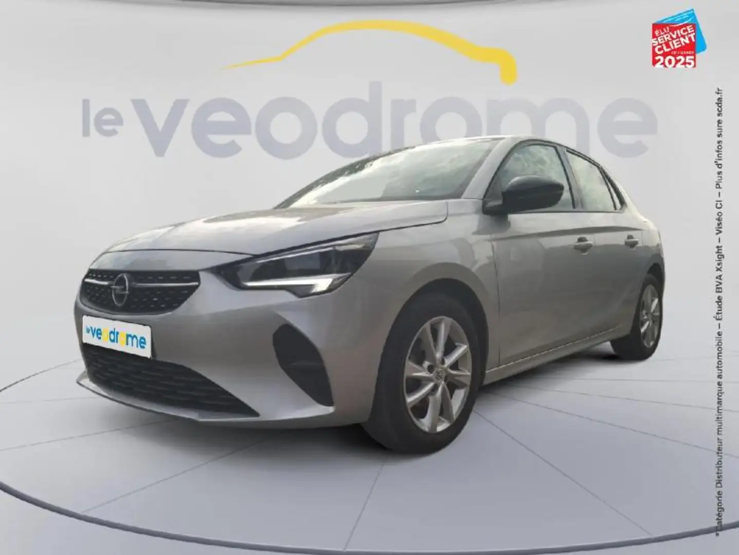 Opel Corsa-e 1.2 75ch Elegance Business Radar AR Carplay Gris - 1