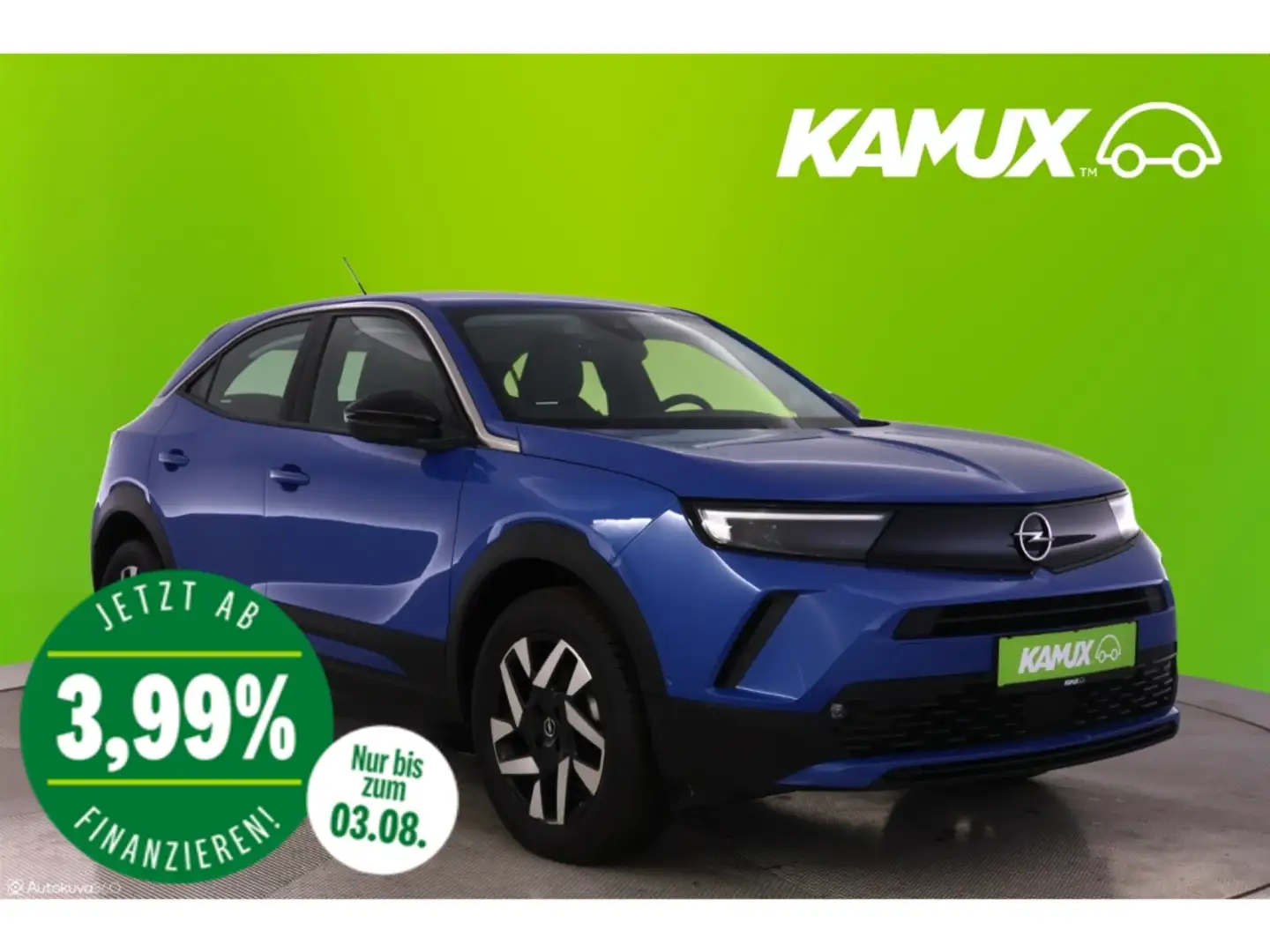 Opel Mokka 1.2 T Aut.Elegance+LED+NAVI+KAMERA+SHZ Bleu - 1