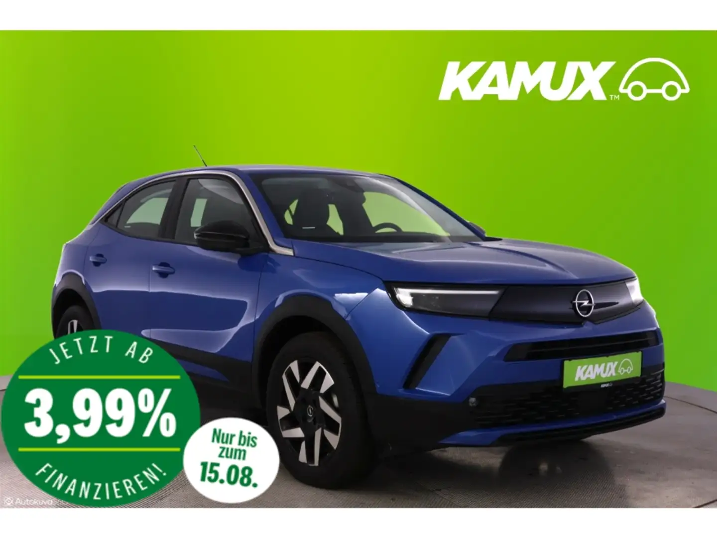 Opel Mokka 1.2T Aut.Elegance+LED+NAVI+KAMERA+SHZ Bleu - 1