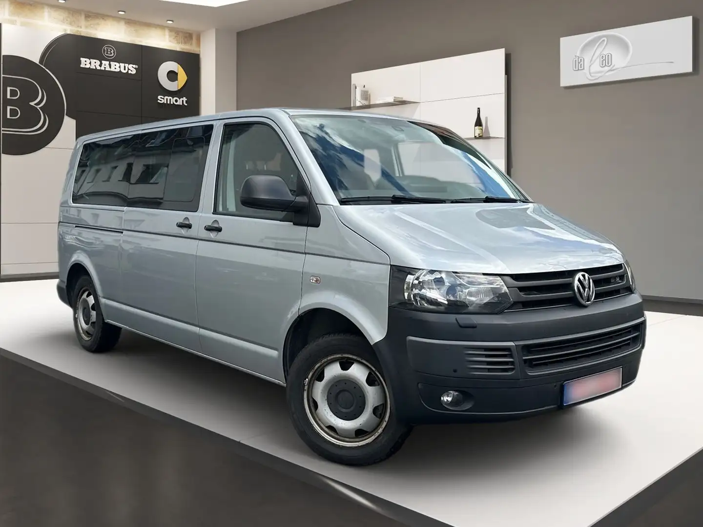 Volkswagen T5 Multivan Kombi lang 4Motion 7.Sitzer Polizei Grau - 2