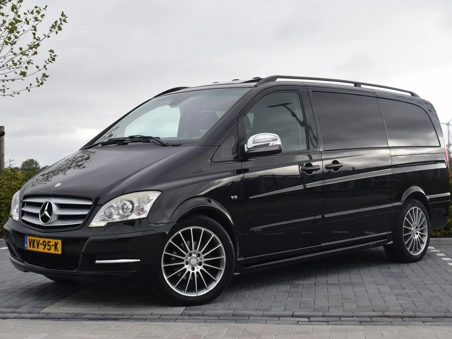 Mercedes-Benz Viano Viano 3.0 V6 CDI DC 6-persoons | Leer | Schuifdak Negru - 1