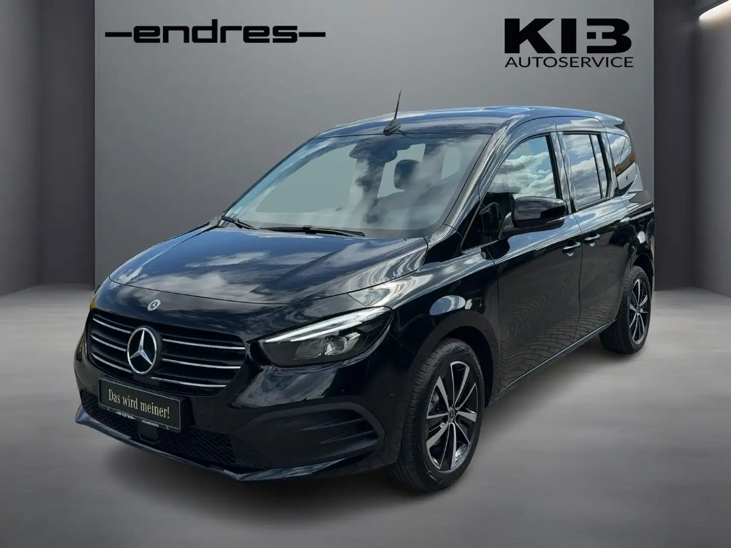 Mercedes-Benz T-Class T 180 d EDITION Progressive +MBUX+LED+AHK Schwarz - 1
