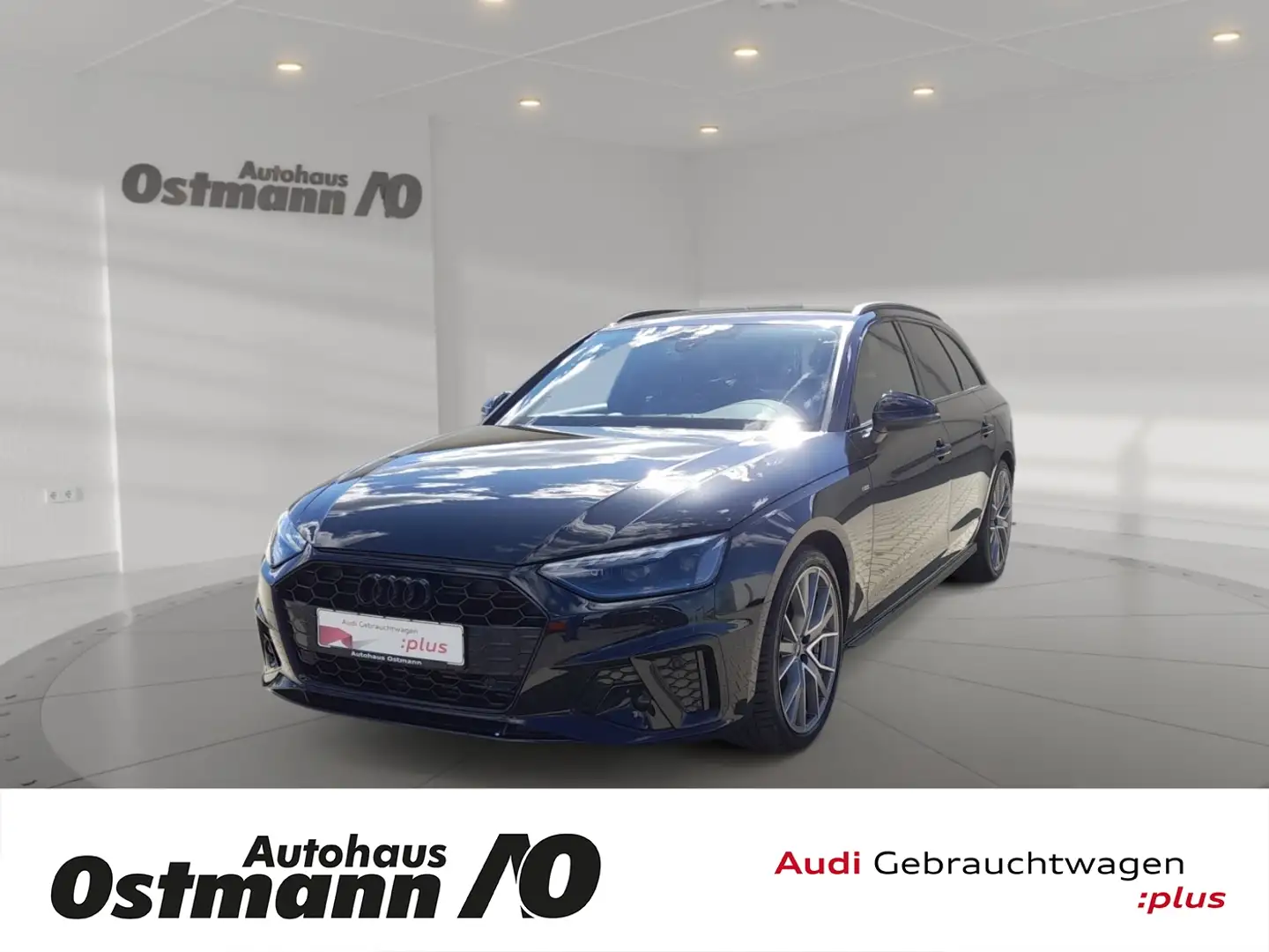 Audi A4 Avant 40 TFSI  S-Line FLA MATRIX SpurH LM Zwart - 1