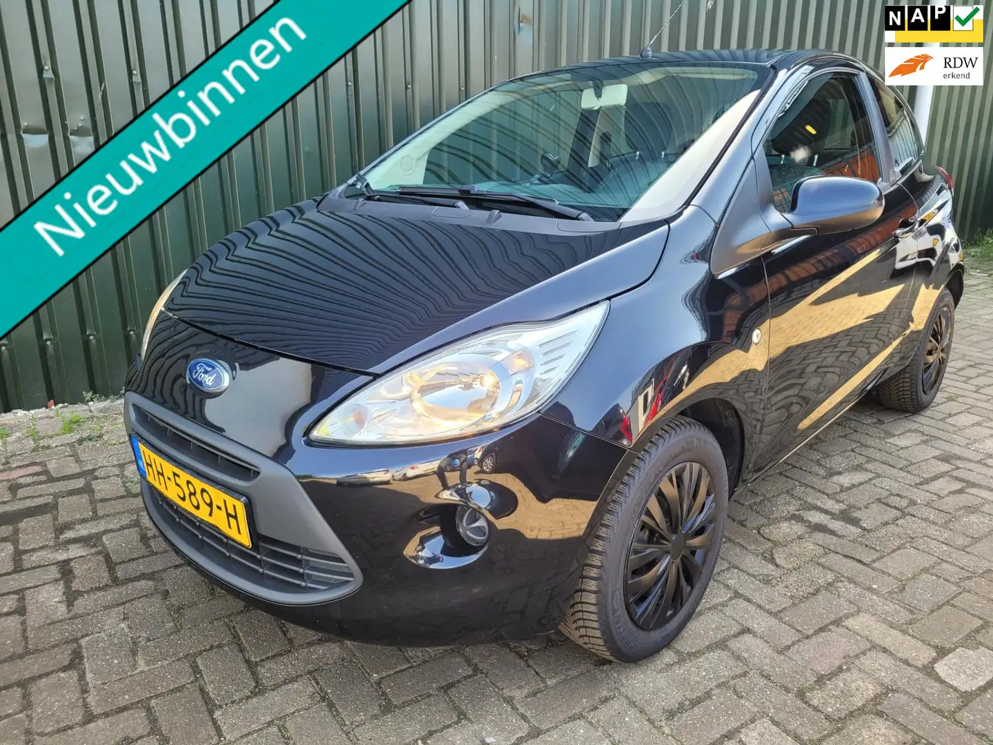 Ford Ka/Ka+ 1.2 Style start/stop delaer onderhouden Zwart - 1