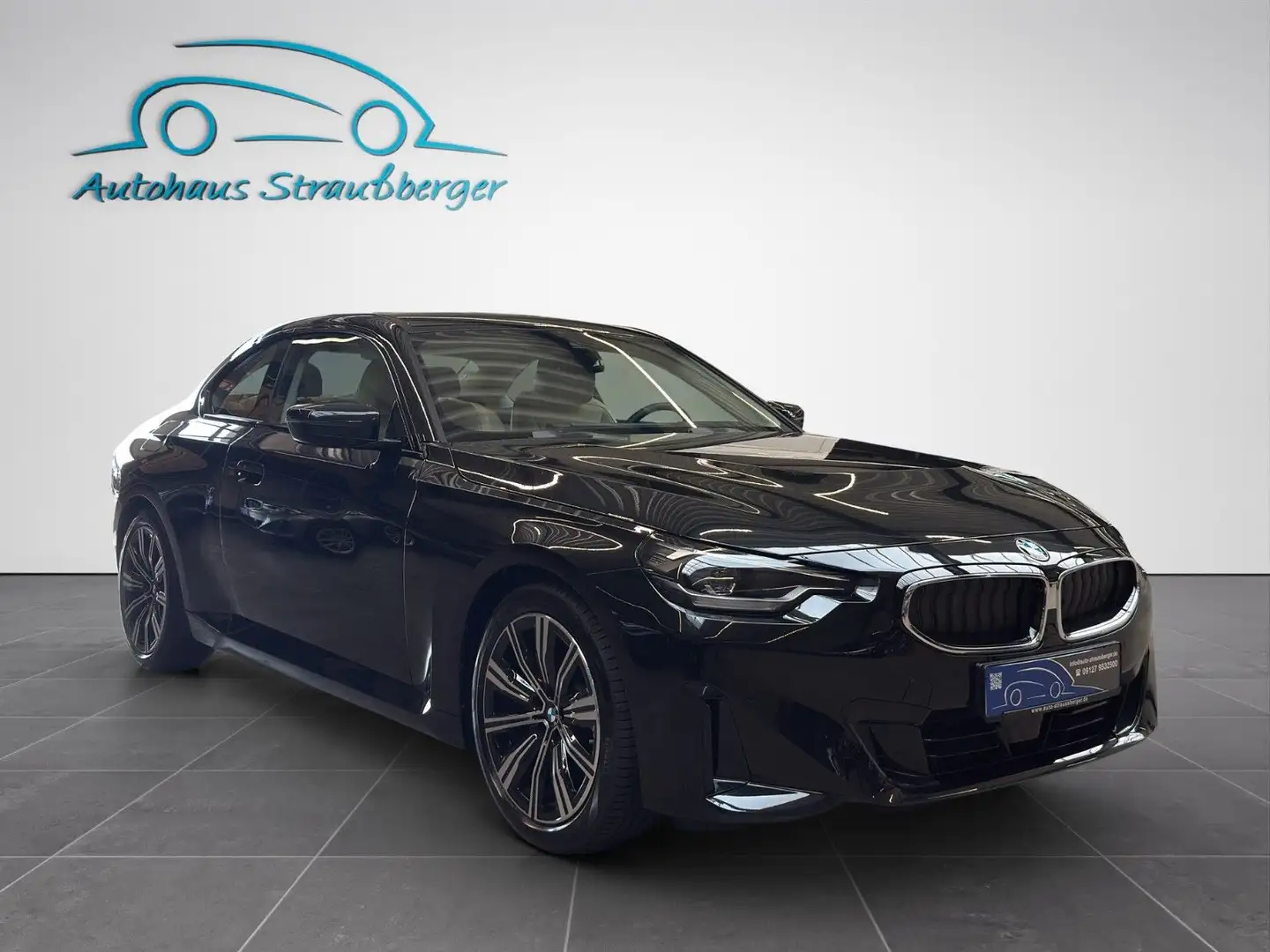 BMW 220 d Coupe LCProf HuD HiFi Sitzh Kzu NP:55.000€ Чорний - 2