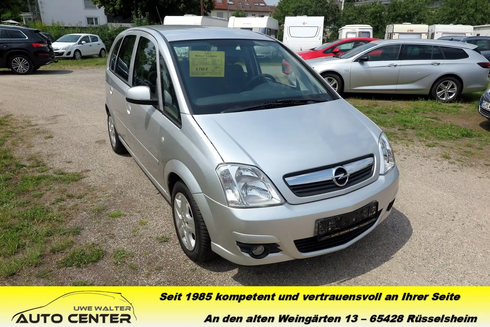 Opel Meriva A 1.6 16V INNOVATION - 1.Hd. - Einparkhilfe hinten Argent - 1