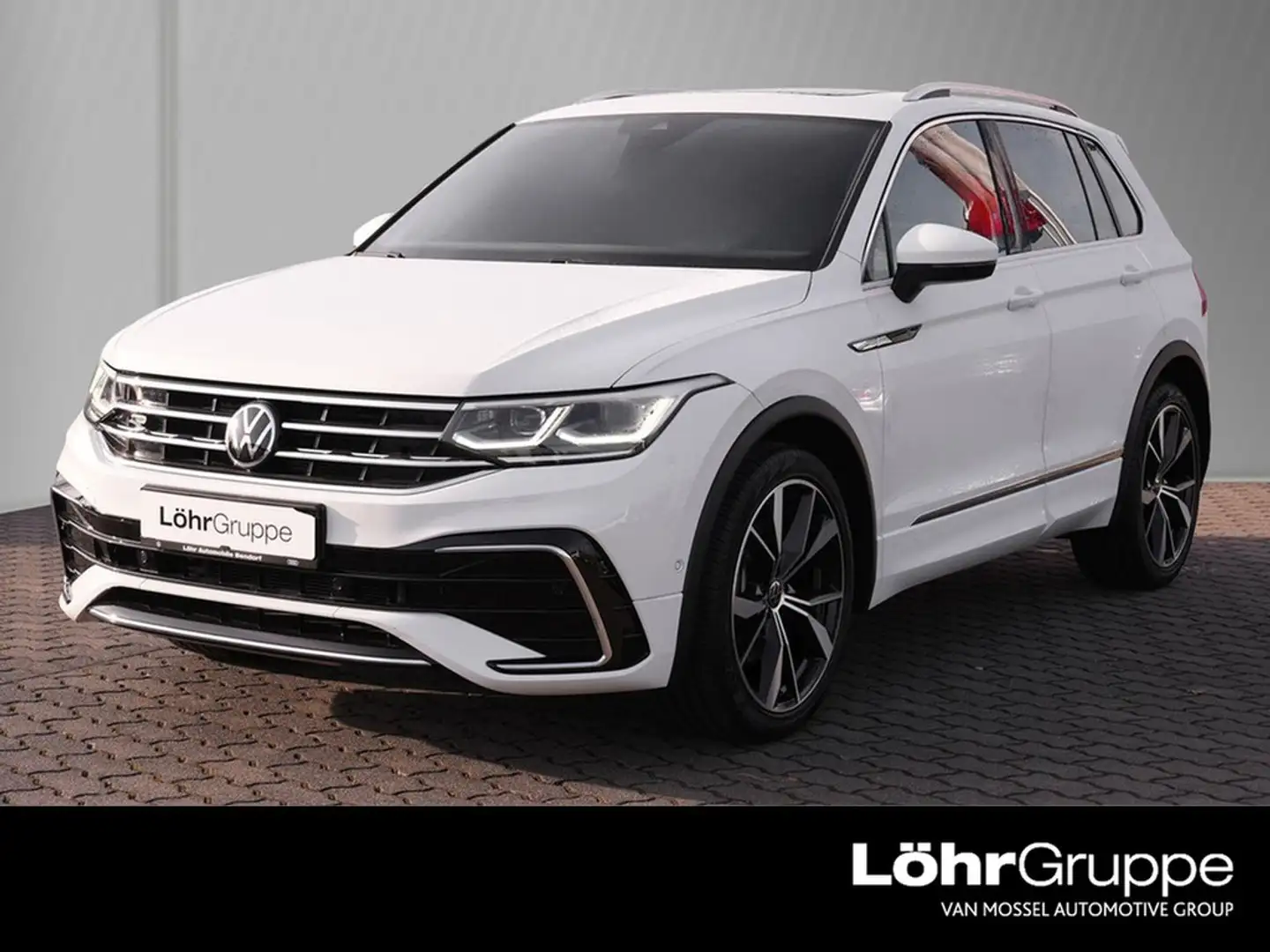 Volkswagen Tiguan 2.0 TSI DSG 4Motion R-Line *Pano*Standhzg.*AHK*... Weiß - 1