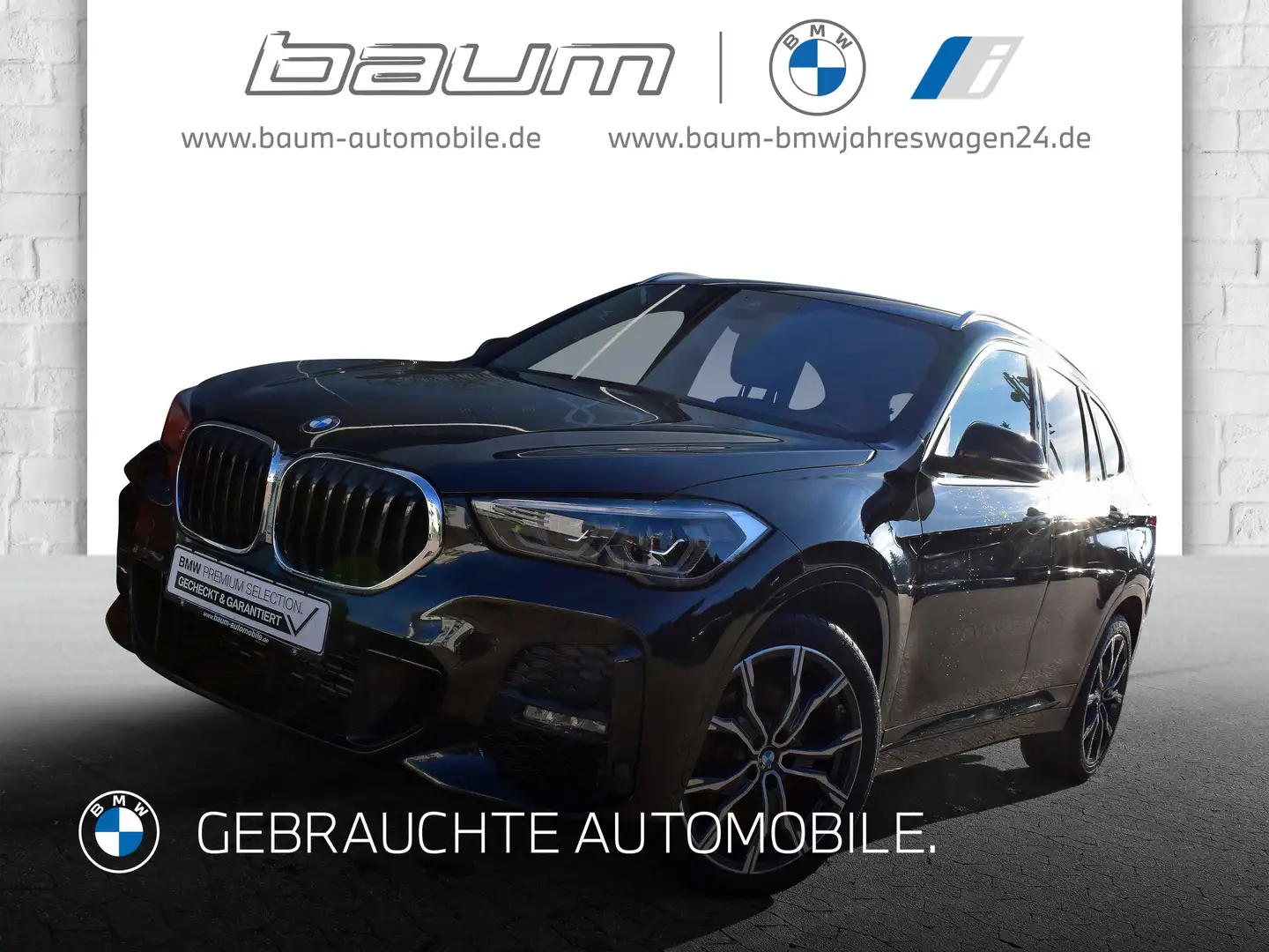 BMW X1 xDrive25i M Sportpaket HiFi DAB LED RFK Navi Schwarz - 1