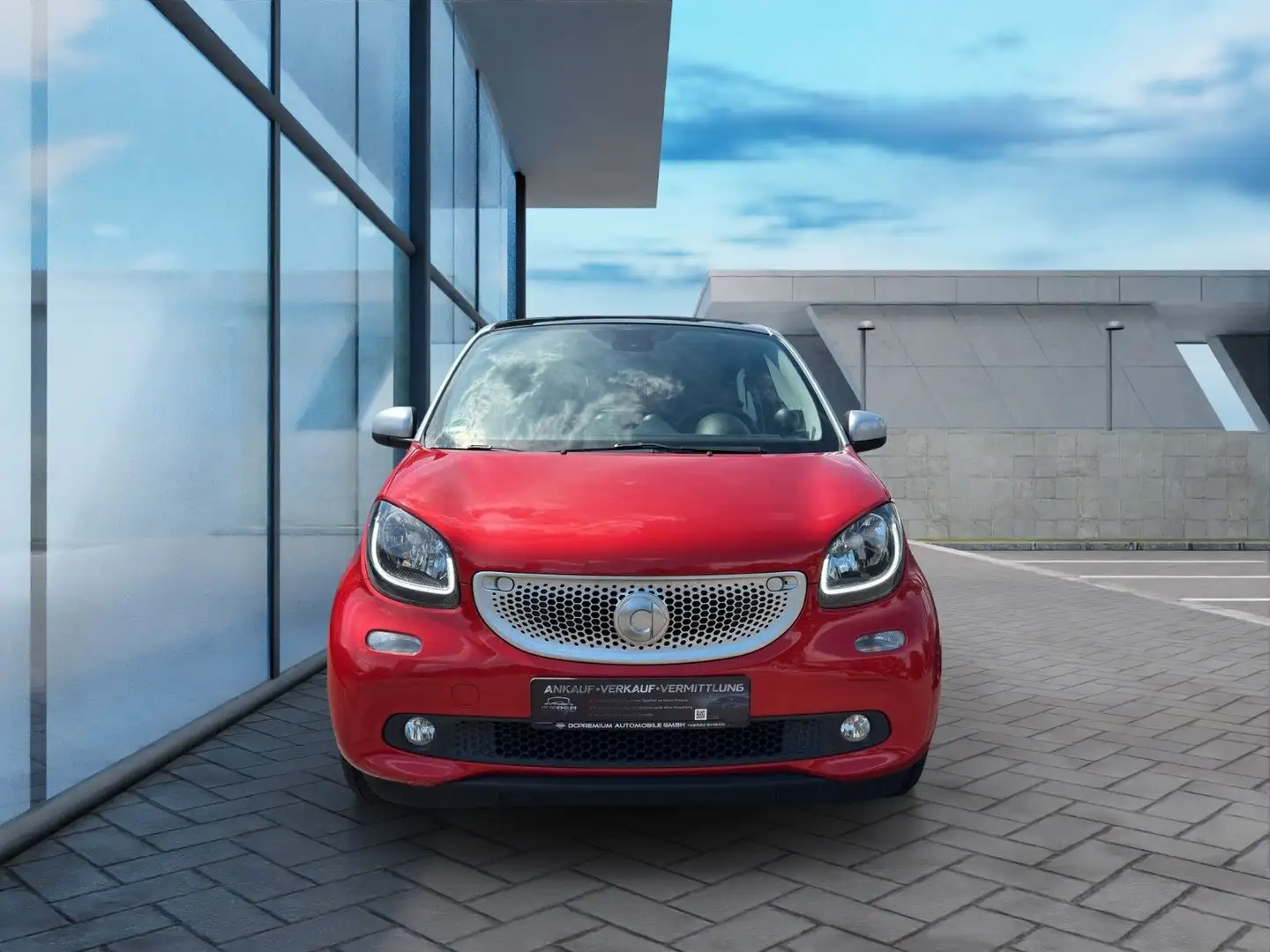 smart forFour Passion,Panoramadach,Navigation Silber - 2