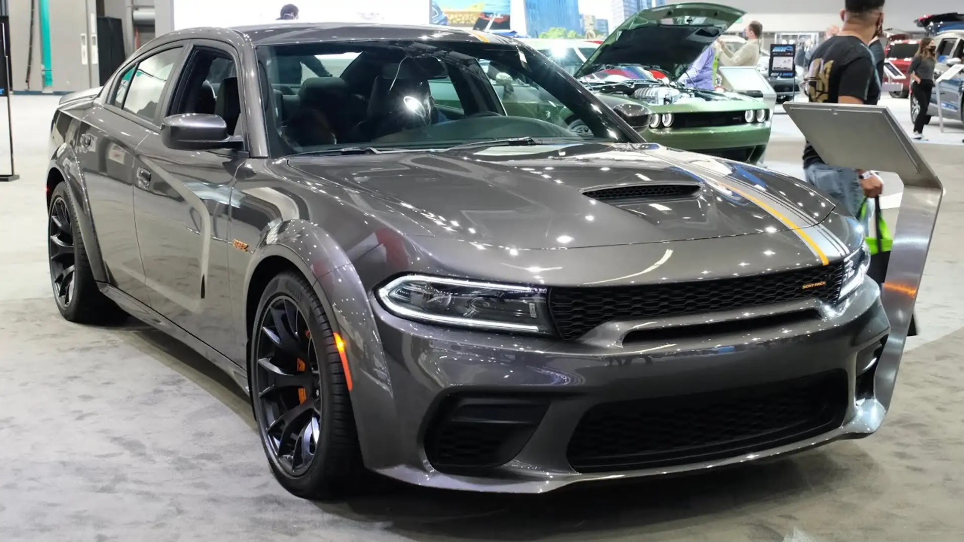 Dodge Charger Scat Pack 6,4 Widebody ACC  Mj2023 Gri - 1