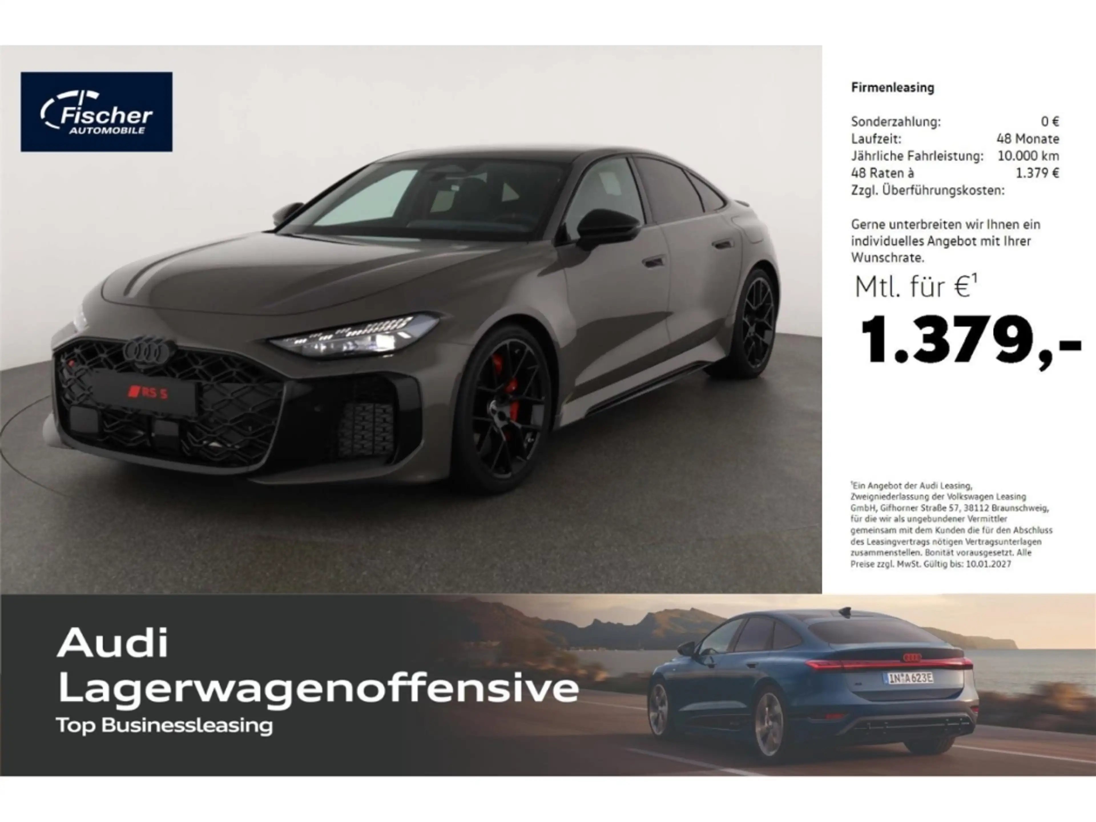 Audi RS5 Limousine e-hybrid quattro Sport Paket