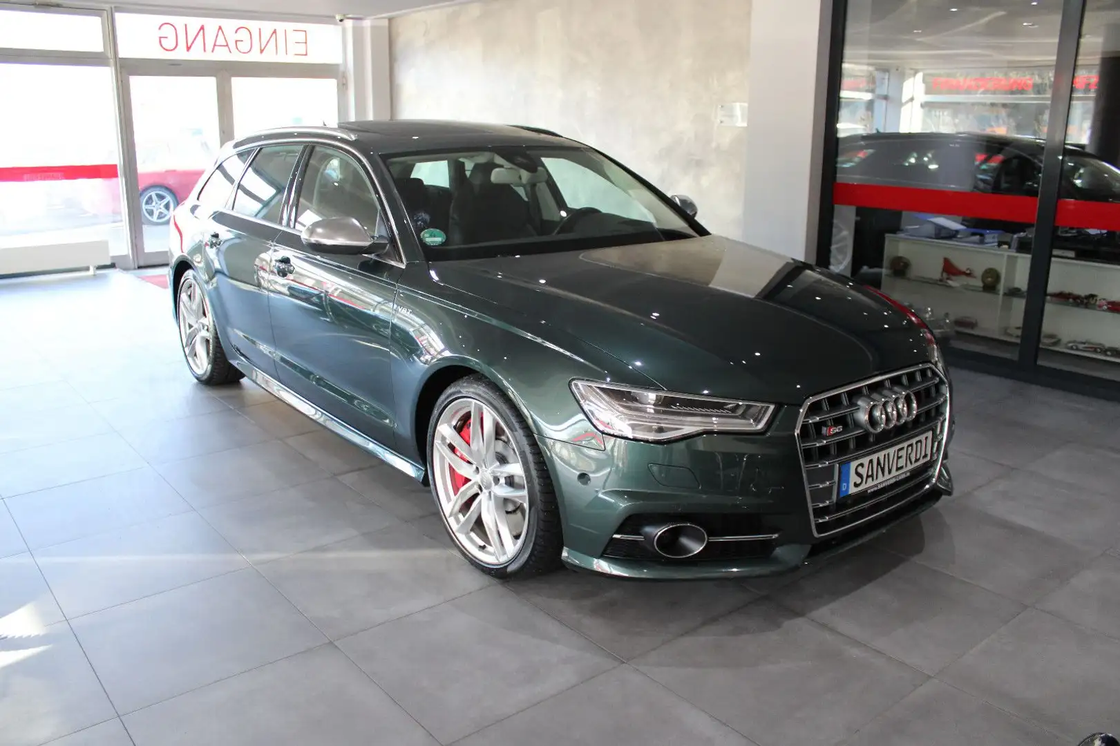 Audi S6 4.0 TFSI QUATTRO LEDER NAVI PANORAMA MATRIX Grün - 2