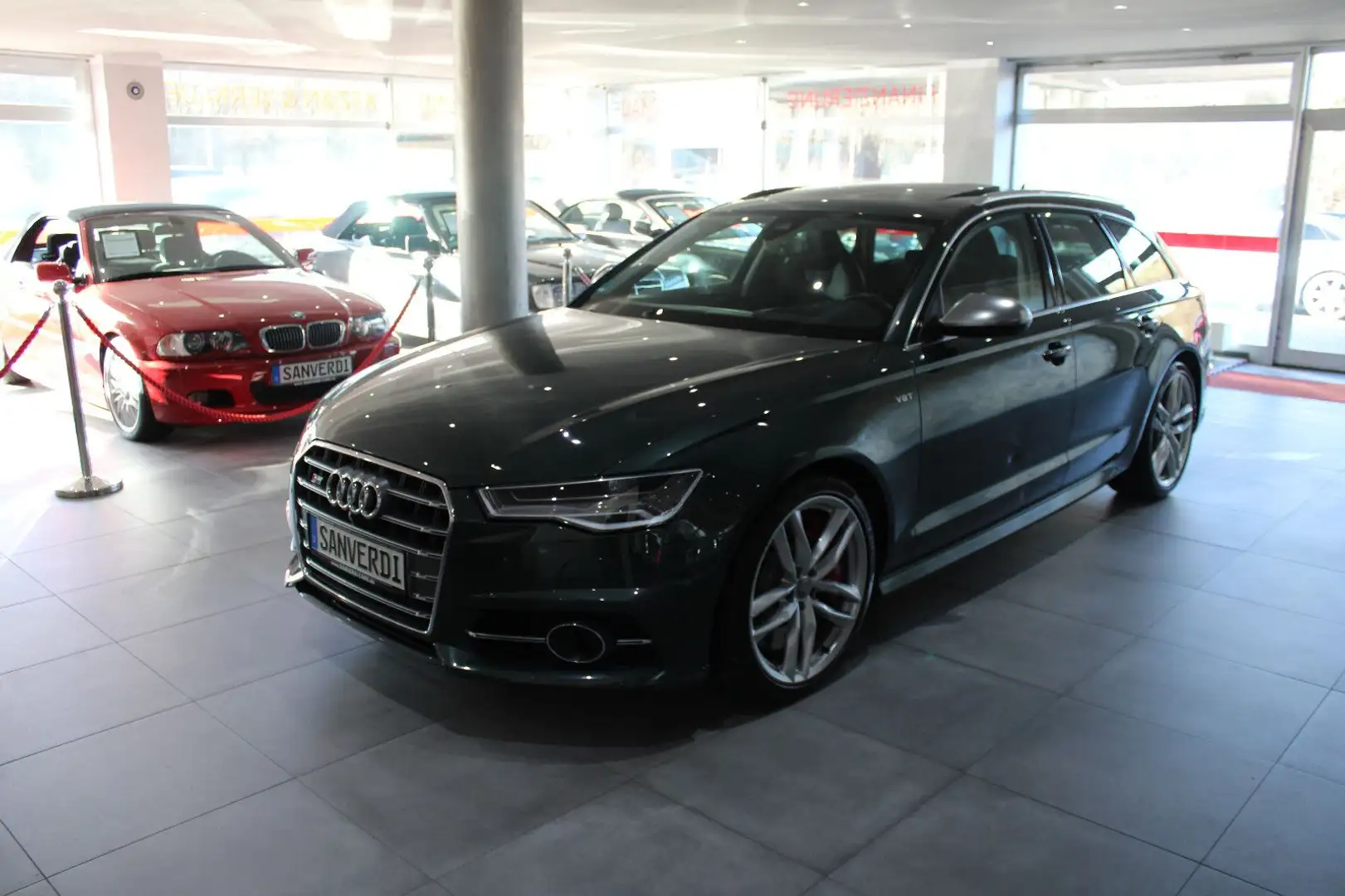 Audi S6 4.0 TFSI QUATTRO LEDER NAVI PANORAMA MATRIX Grün - 1