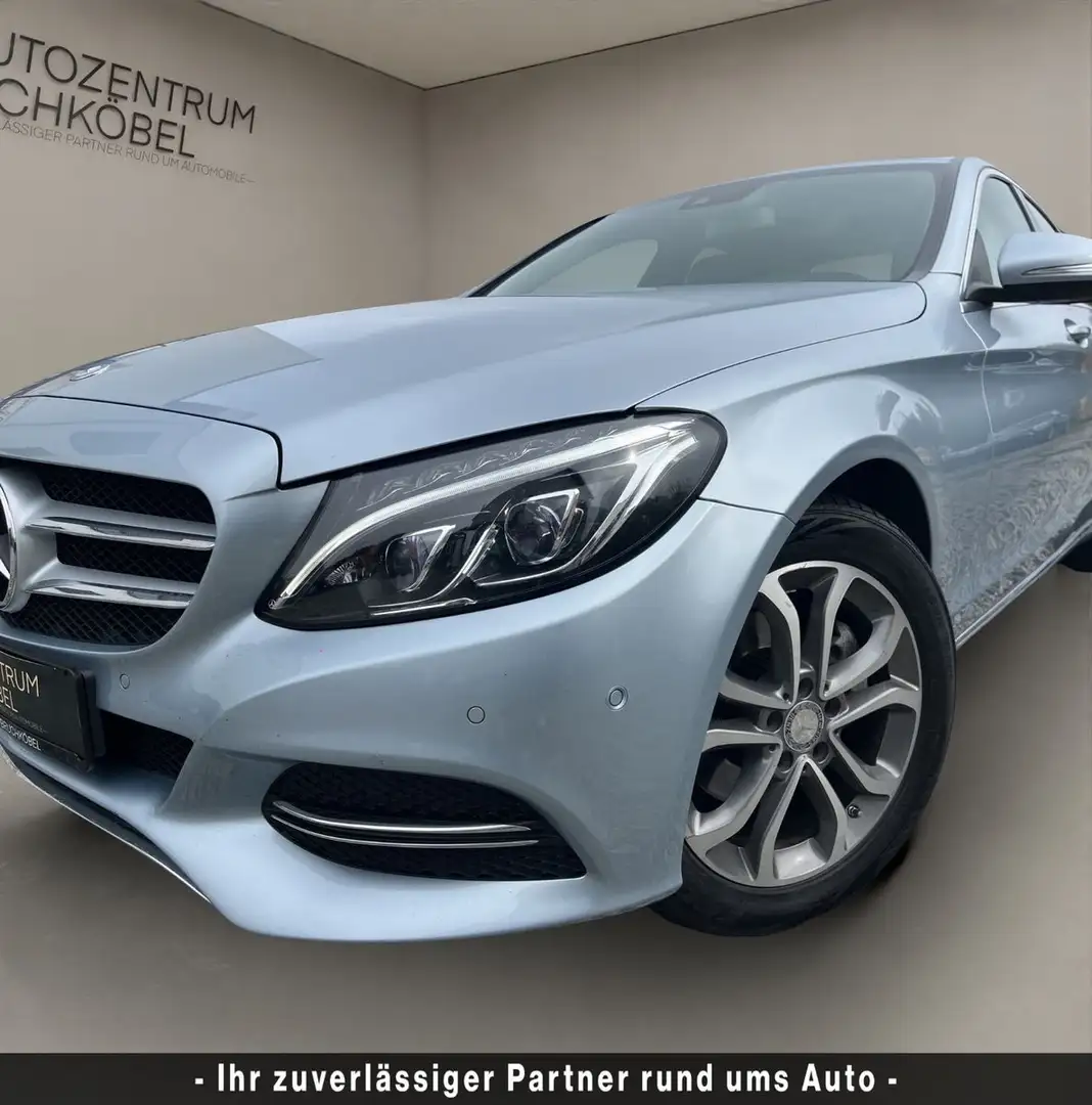 Mercedes-Benz C 200 C200 Lim 2.0  |SHZ|TEMP|NAVI|LED|PDC|AHK|KLIMA| Silber - 2
