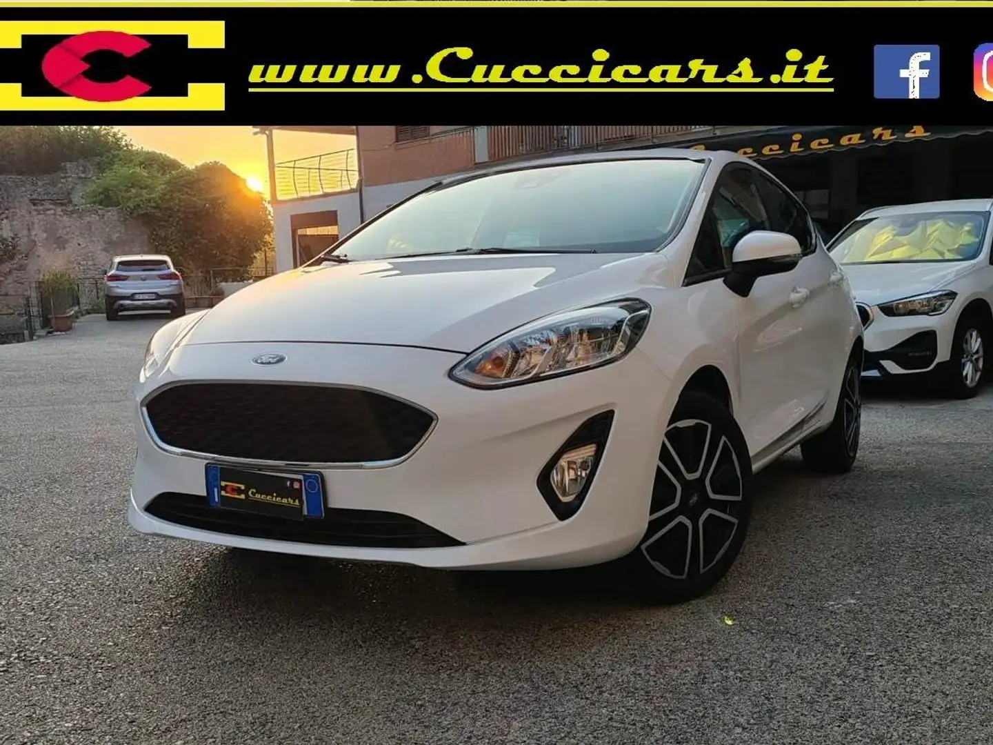 Ford Fiesta Fiesta 5p 1.5 ecoblue Business 85cv my20.25 Bianco - 1