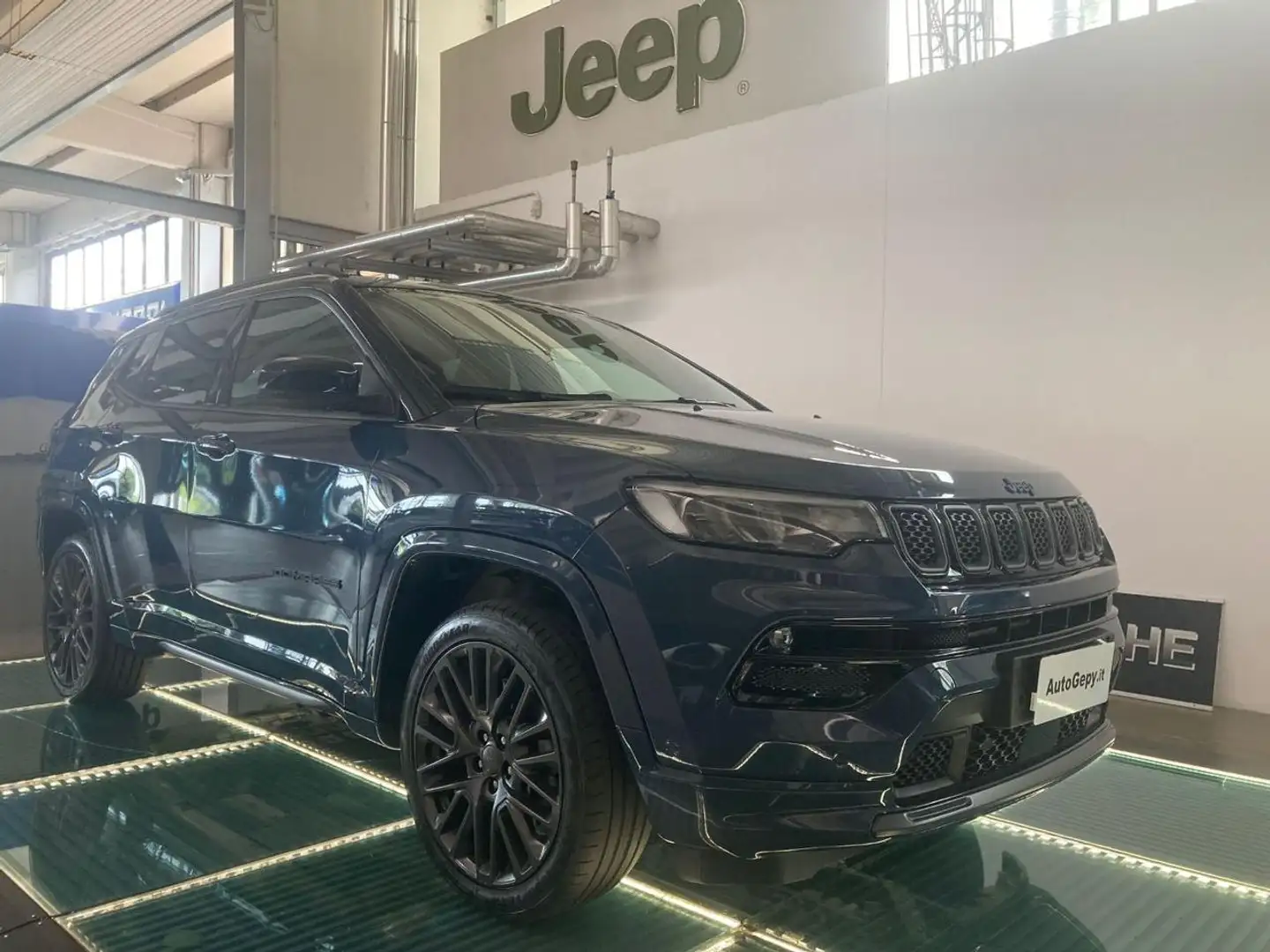 Jeep Compass 1.3 T4 240CV PHEV AT6 4xe S Azul - 1