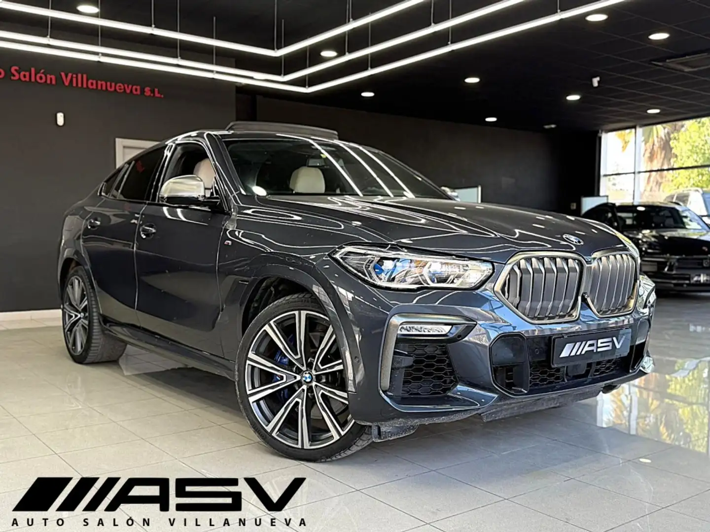 BMW X6 M50dA Negro - 1