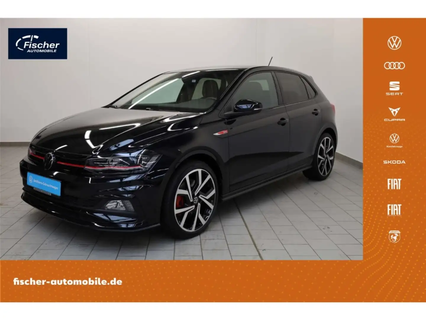 Volkswagen Polo GTI 2.0 TSI OPF DSG NAV/LED/ACC/RFK/Klima Zwart - 1