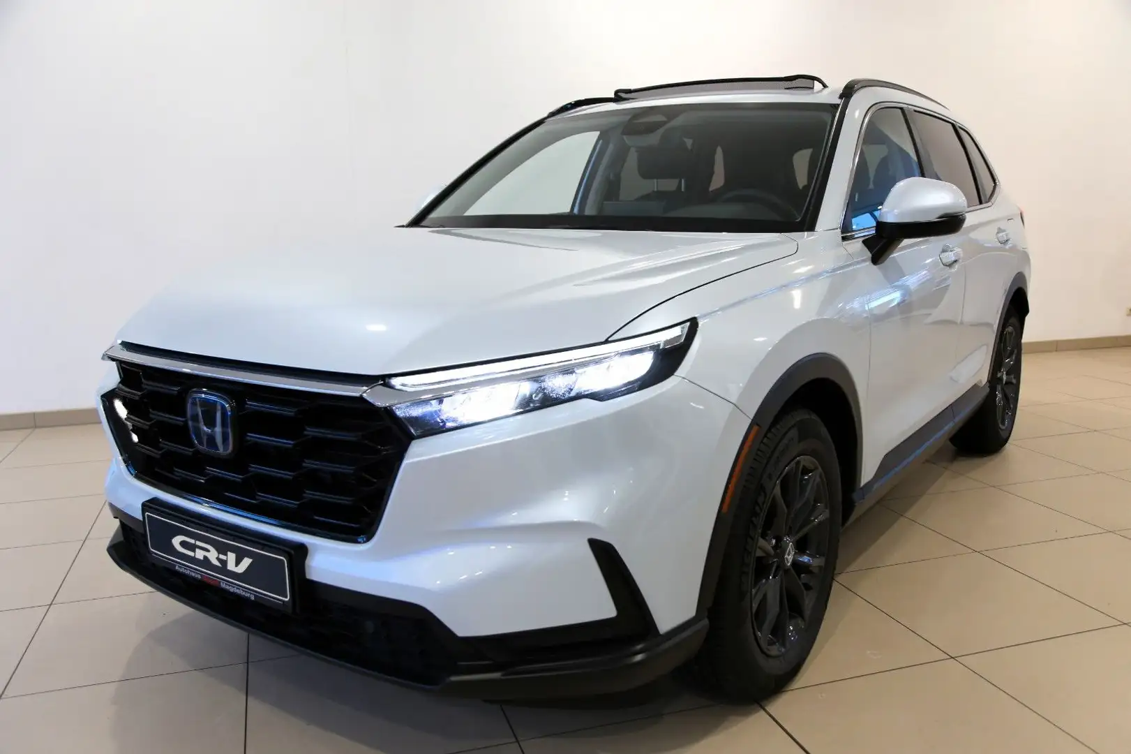 Honda CR-V Elegance 2WD Navi RFK PDC SHZ LHZ Pano Weiß - 1