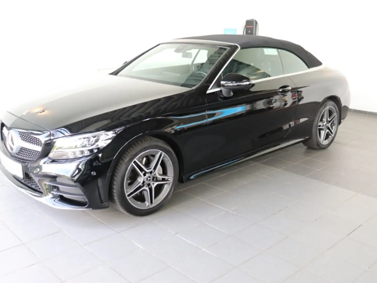 Mercedes-Benz C 450 C180 Cabrio AMG-Line*Navi*EPH*SIH*Tempomat*LED* K Black - 2