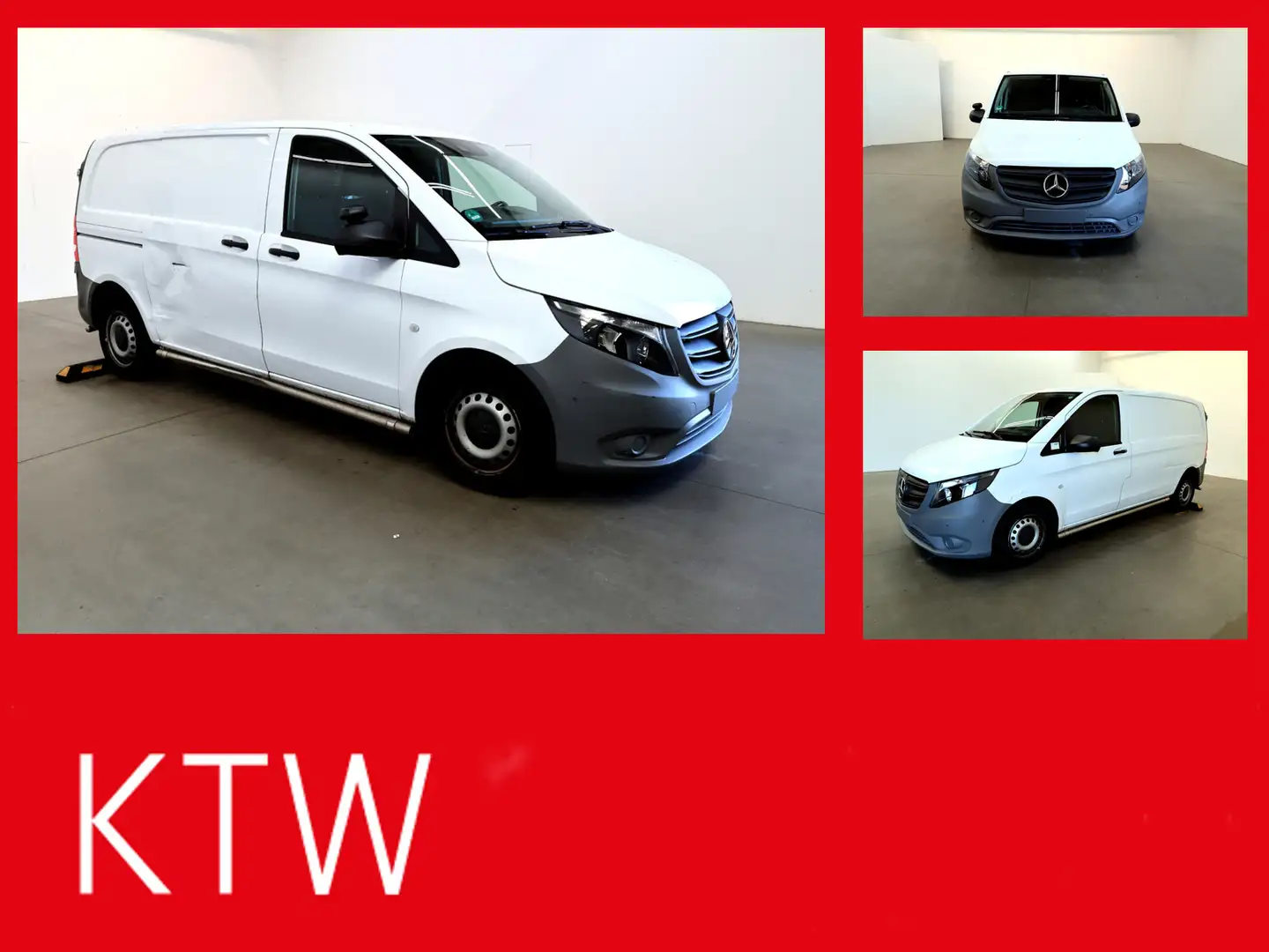 Mercedes-Benz Vito114 KA Kompakt ,Klima,Kamera,Tempomat Blanc - 1
