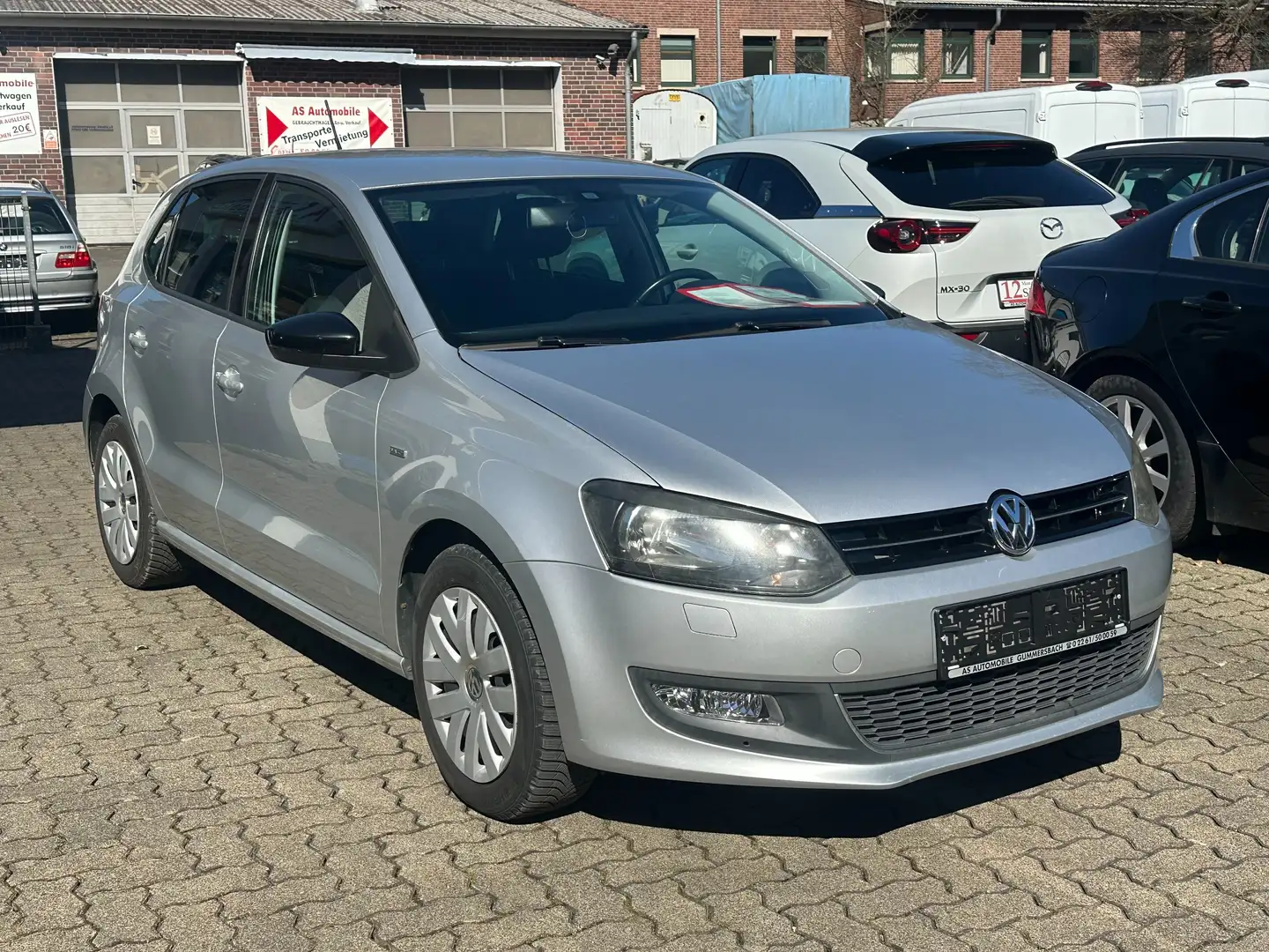 Volkswagen Polo 1.2 TSI Match BMT+KLIMA+T.LEDER+PDC+SHZ+5 TÜRE Silber - 2