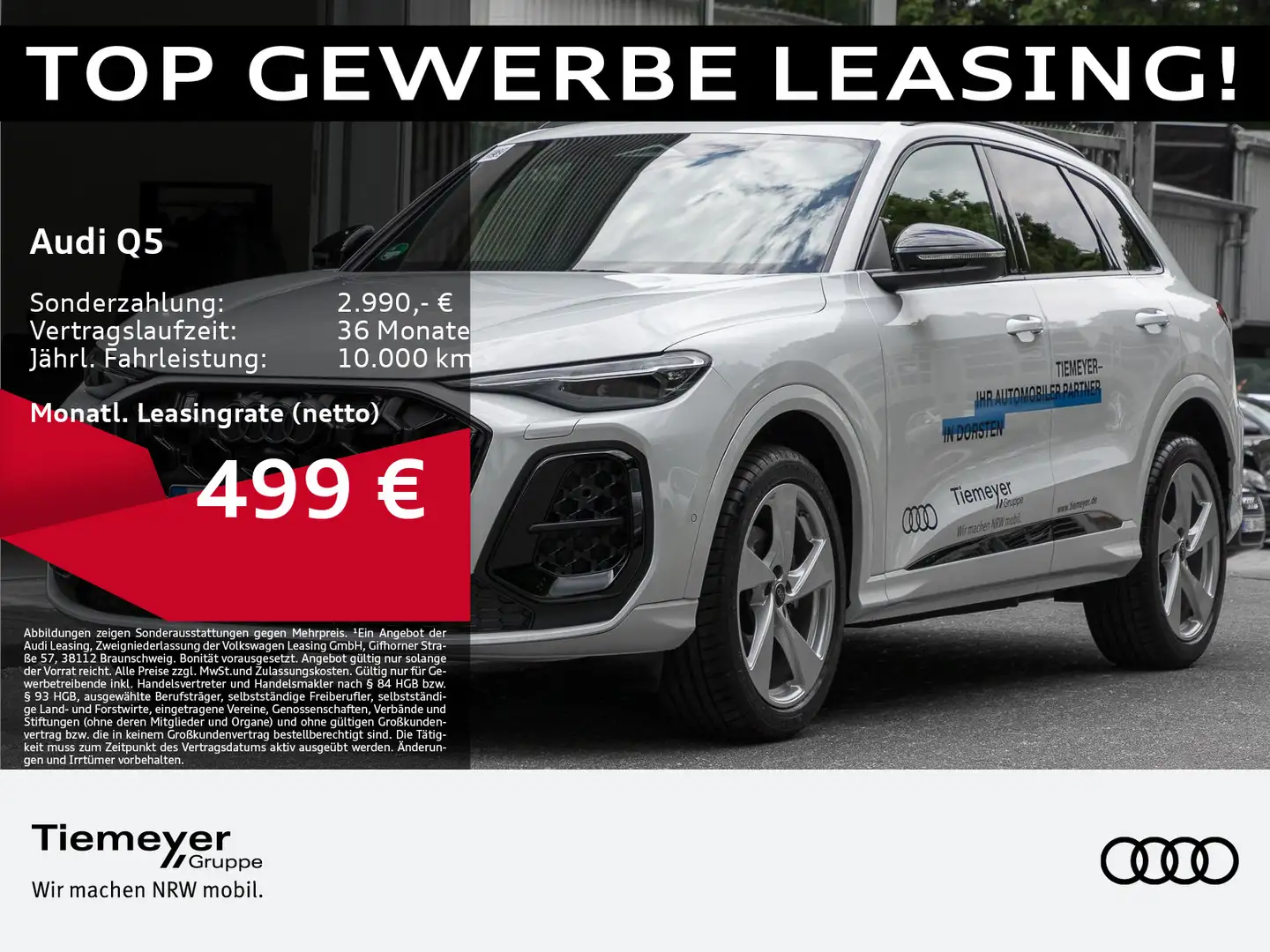Audi Q5 40 TFSI Q 2x S LINE n.MODELL ! LM20 MATRIX LE Weiß - 1