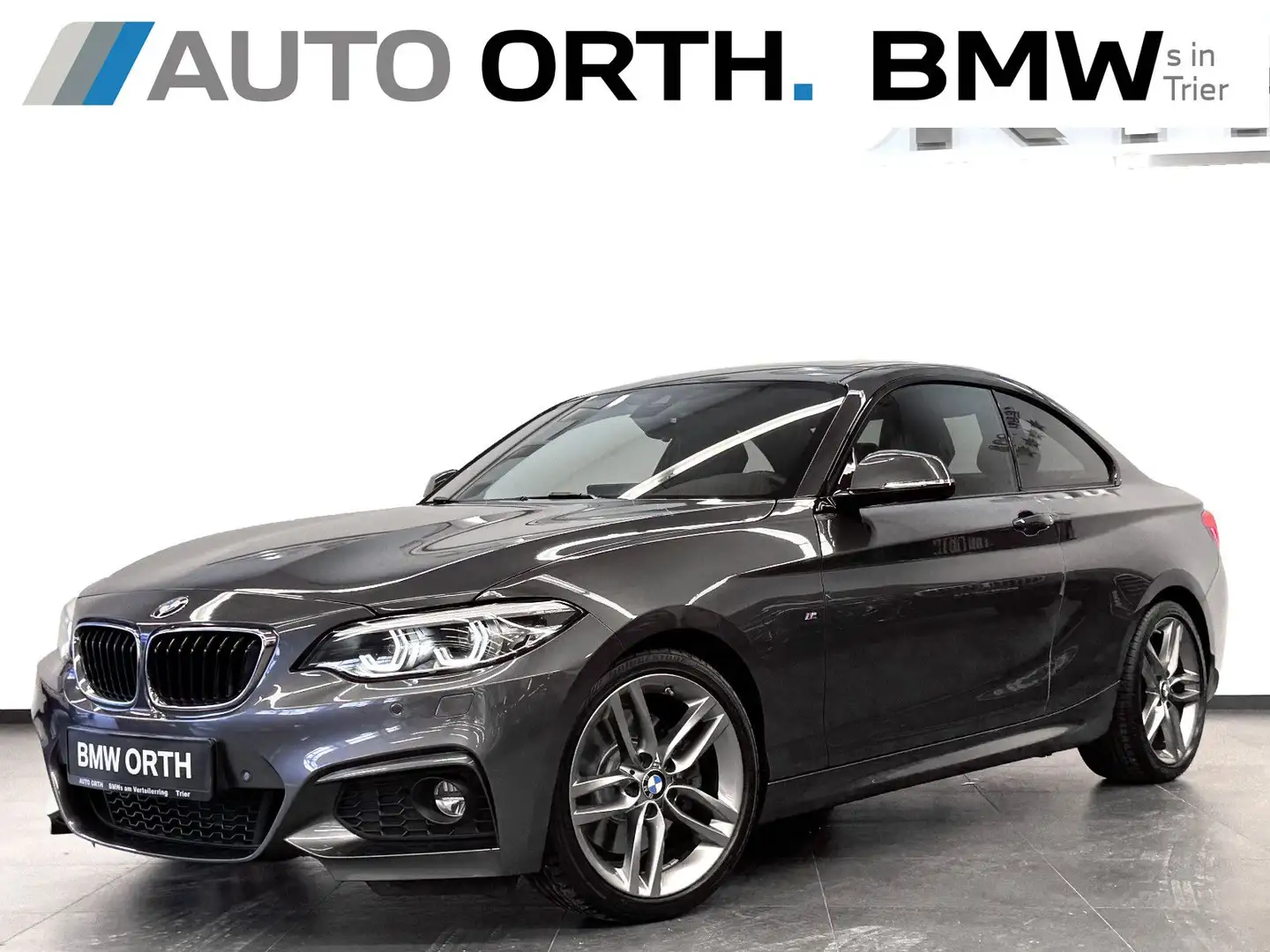 BMW 230 i Coupé AUT. M-SPORT LEDER NAVI-PRO SD KAMERA Grau - 1