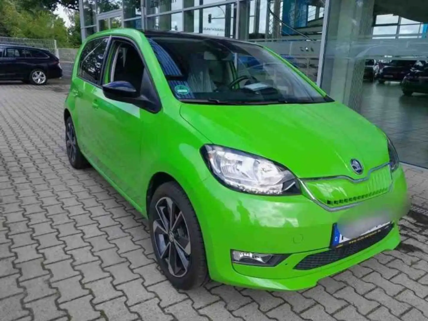 Skoda Citigo e iV STYLE KLIMA+DAB+SHZ+GRA+PDC+NSW+ZVFB Grün - 2